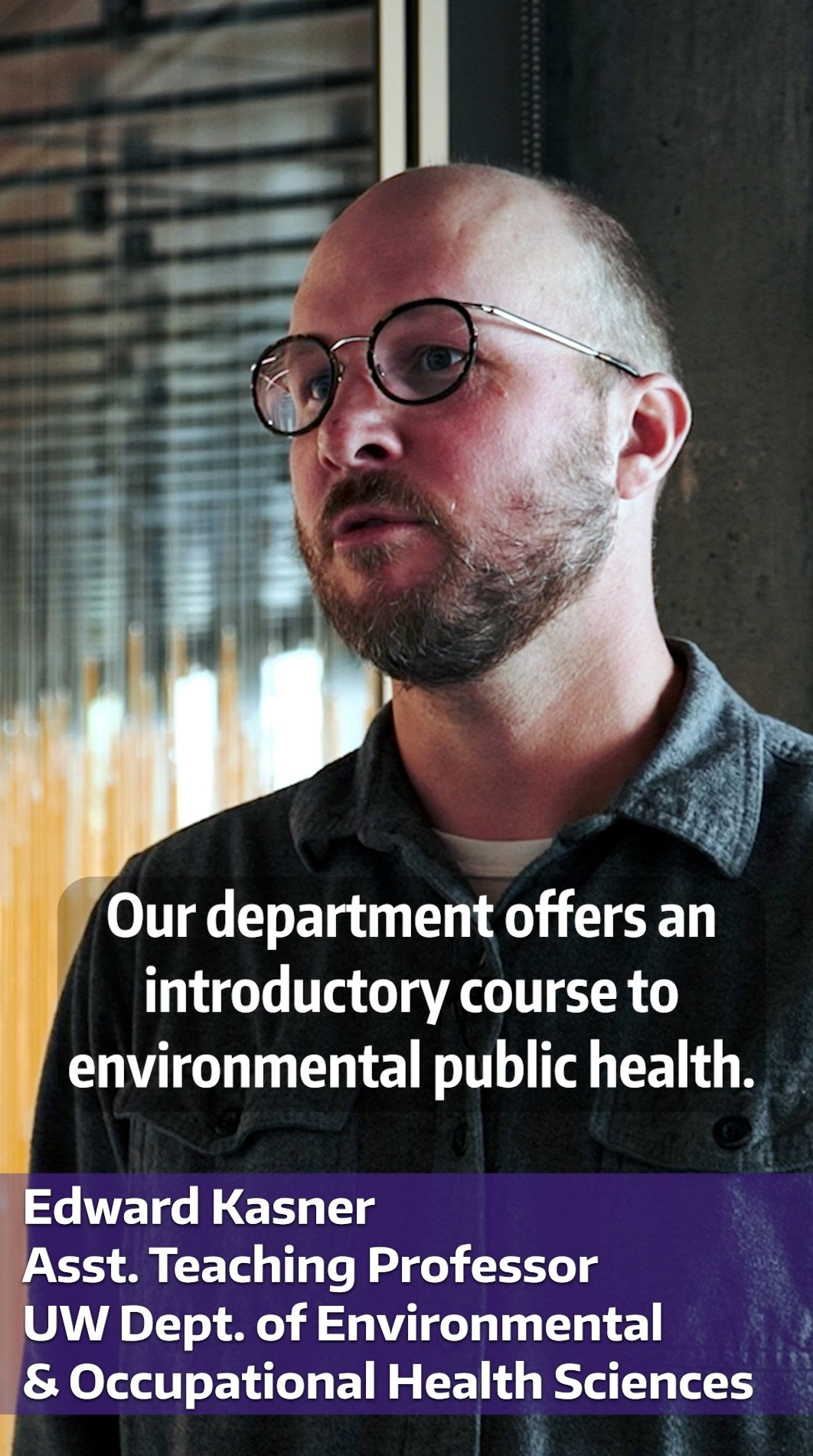 DEOHS Instagram Ad for Environmental Public Health 111 (Videographer/Editor)