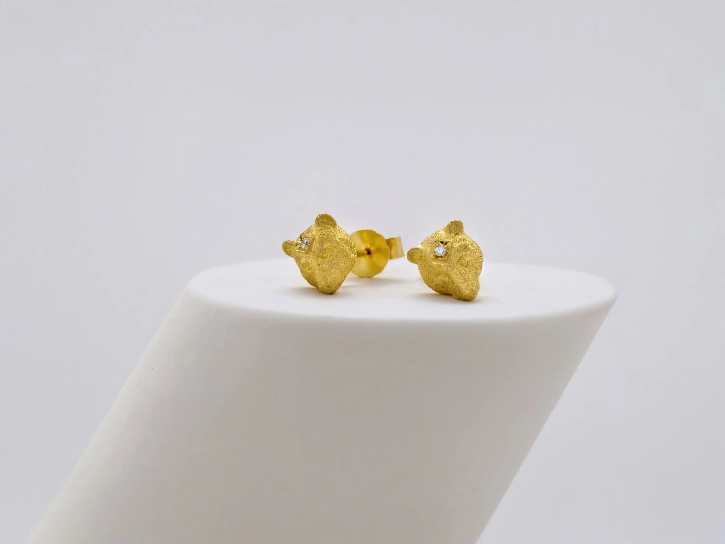 Guardian Earrings Bear