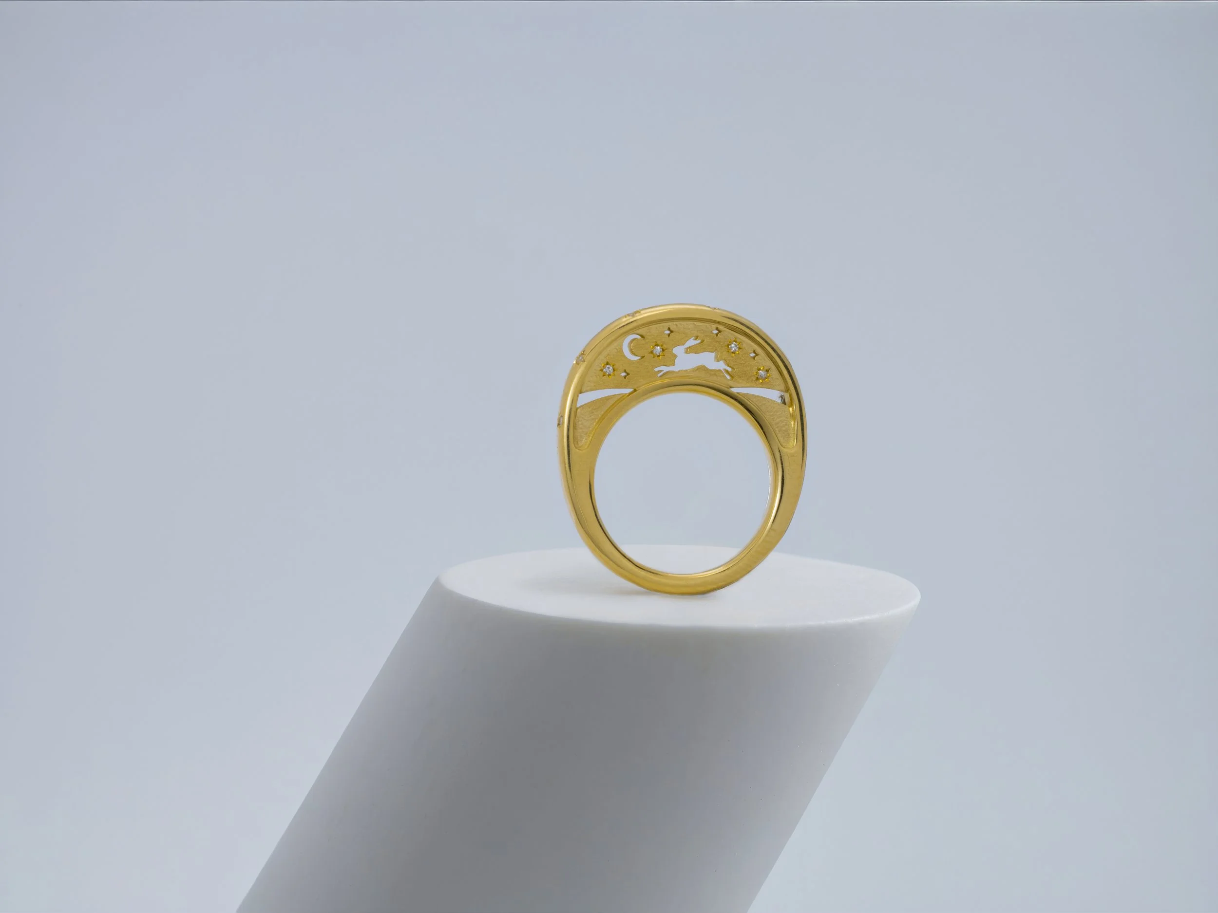 Nomad Ring - Running Hare