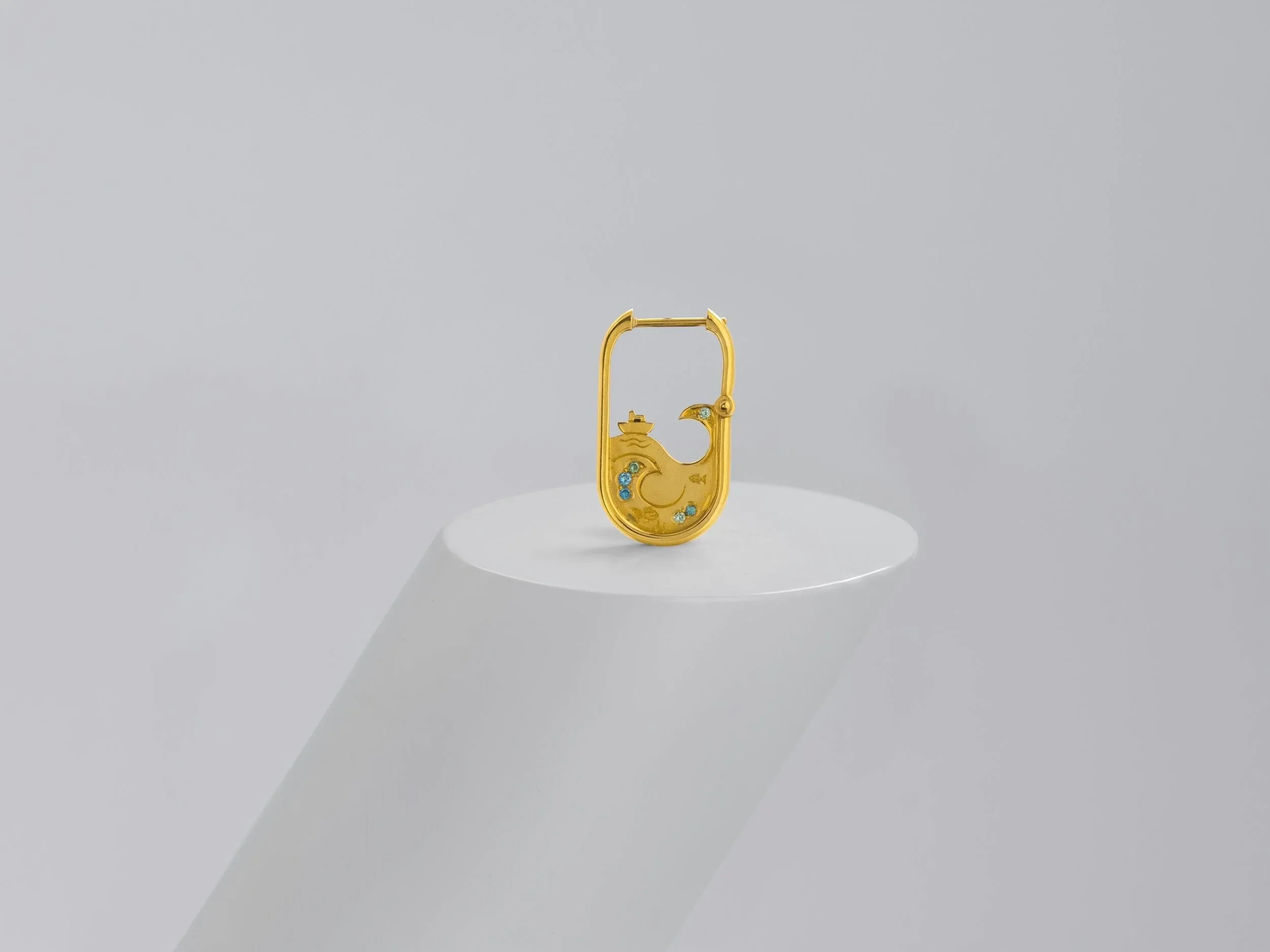 Nomad Earring - Boat