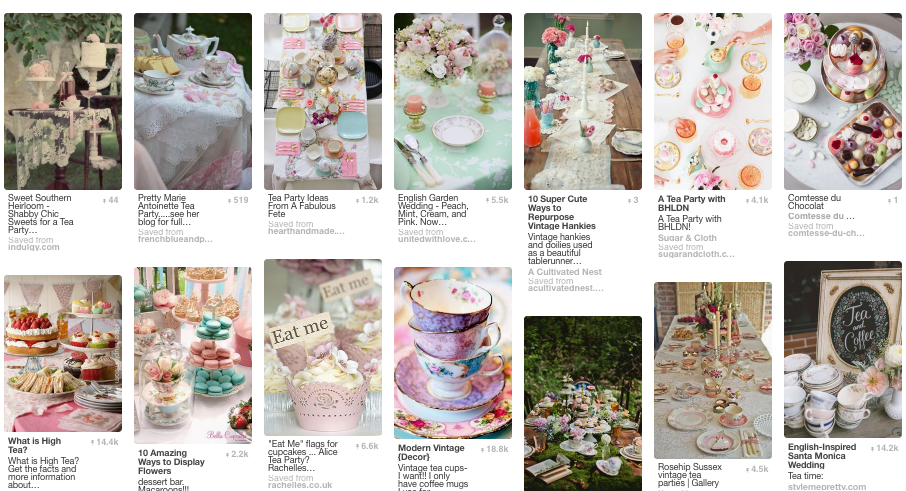 Mad Hatter Tea parties