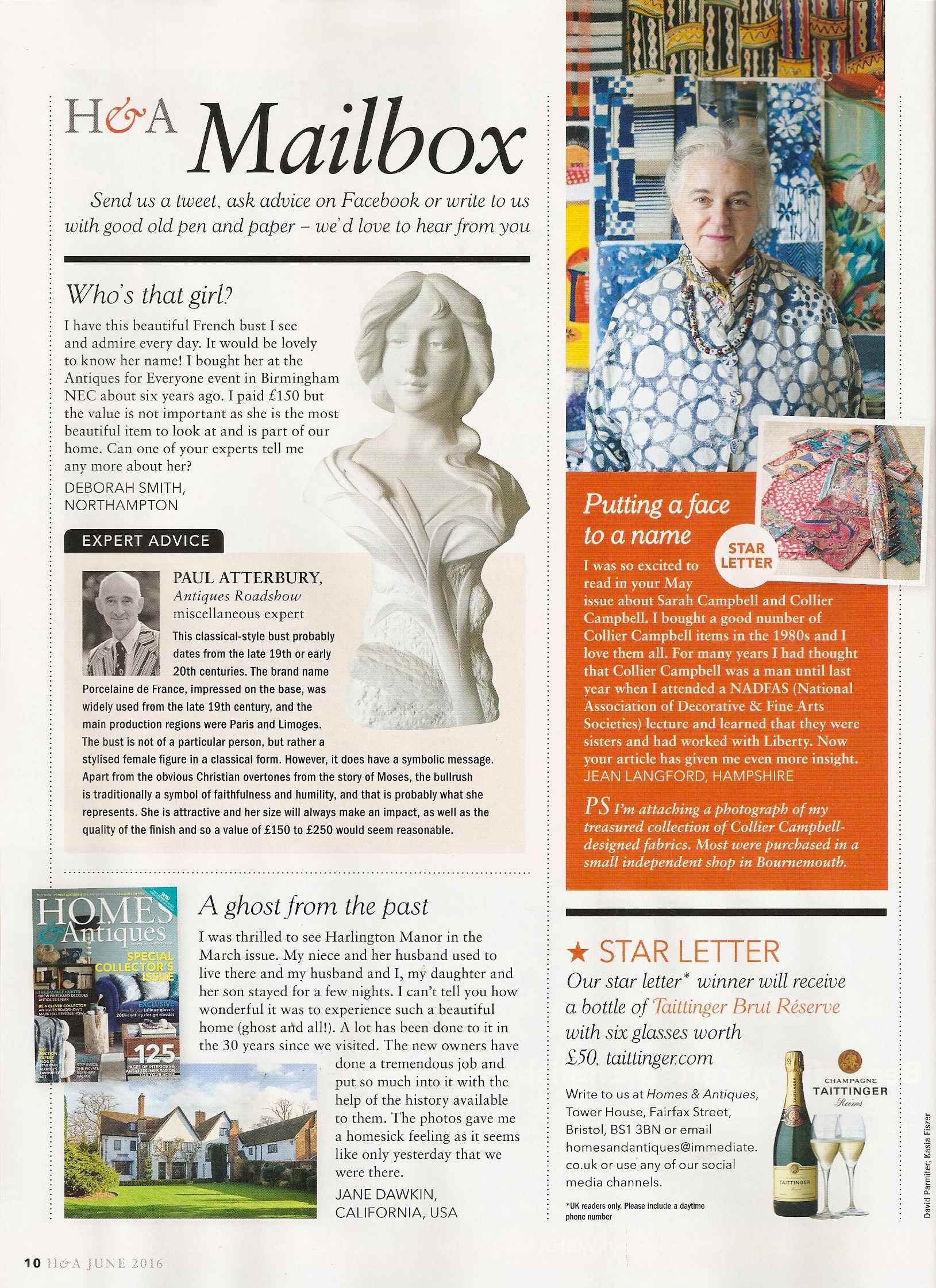 Homes & Antiques, page 10, June 2016