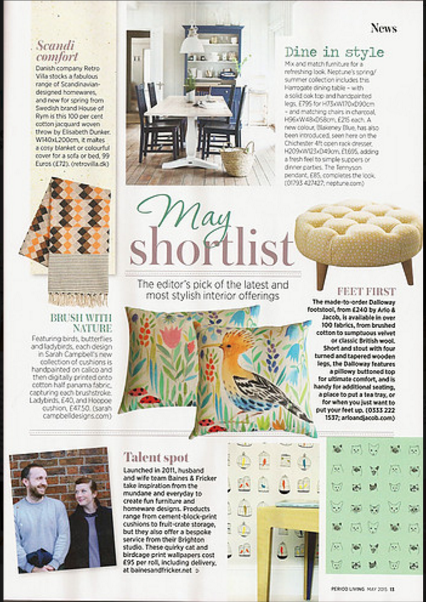 Period Living page 13, February 2015
