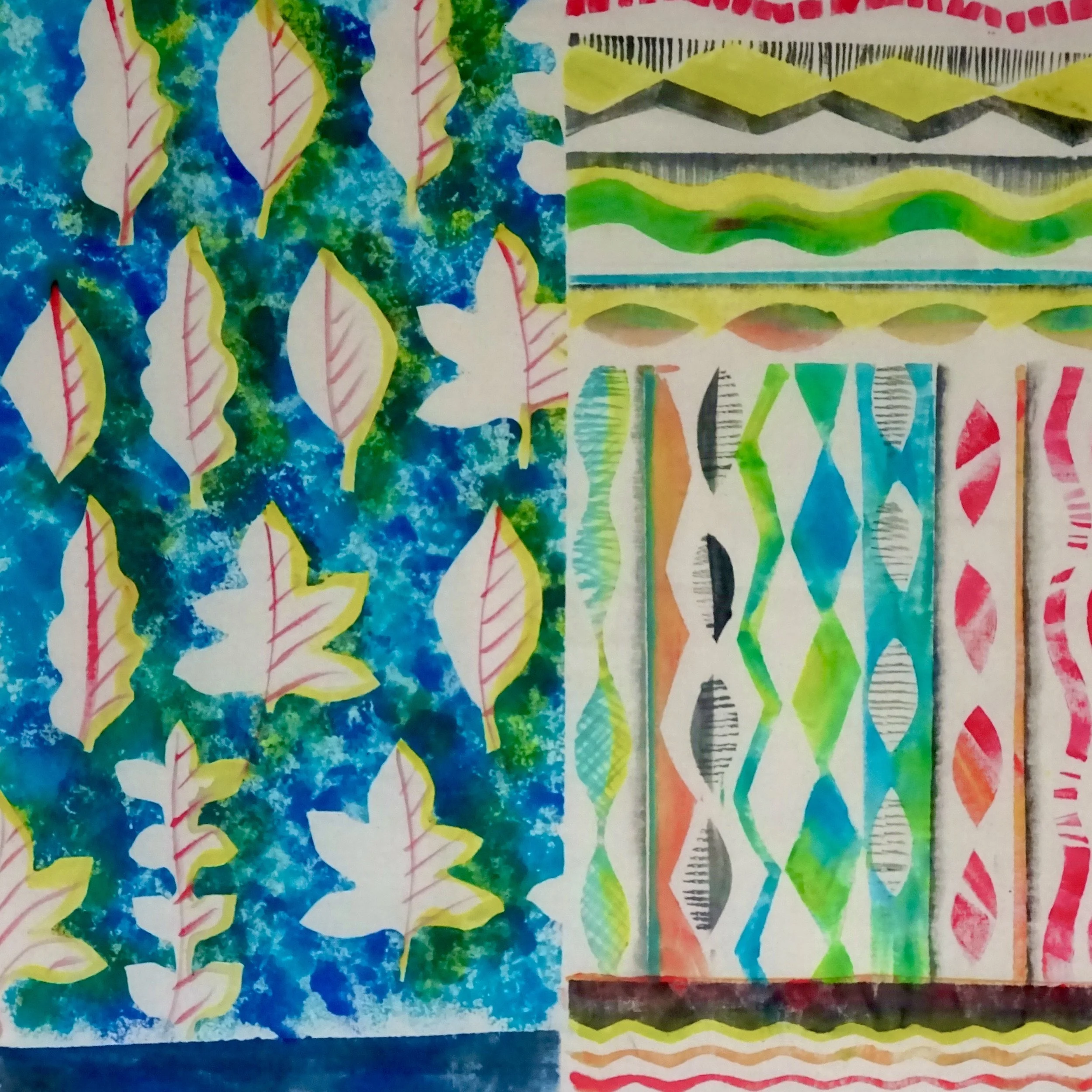 Fabric Painting - Stencils