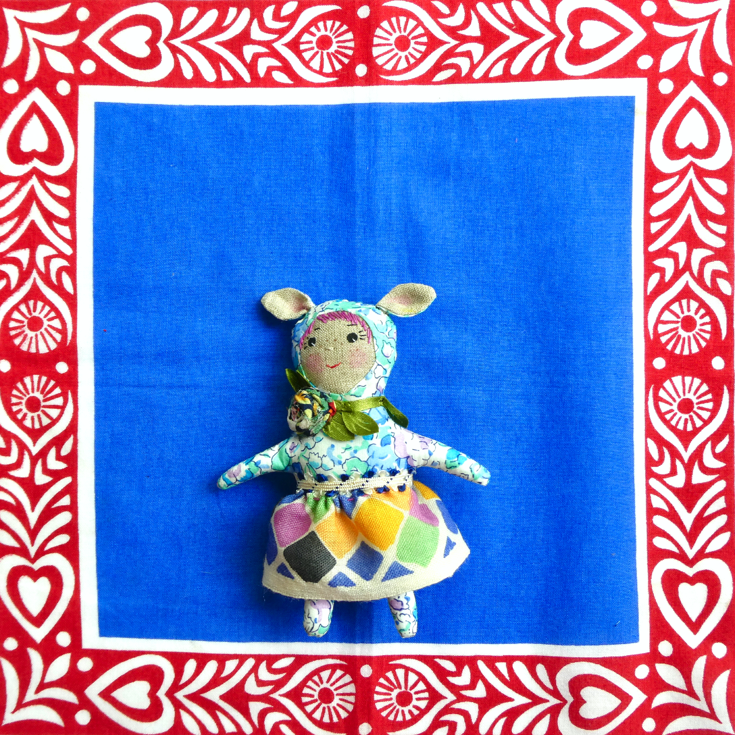 Mitzy, little art doll