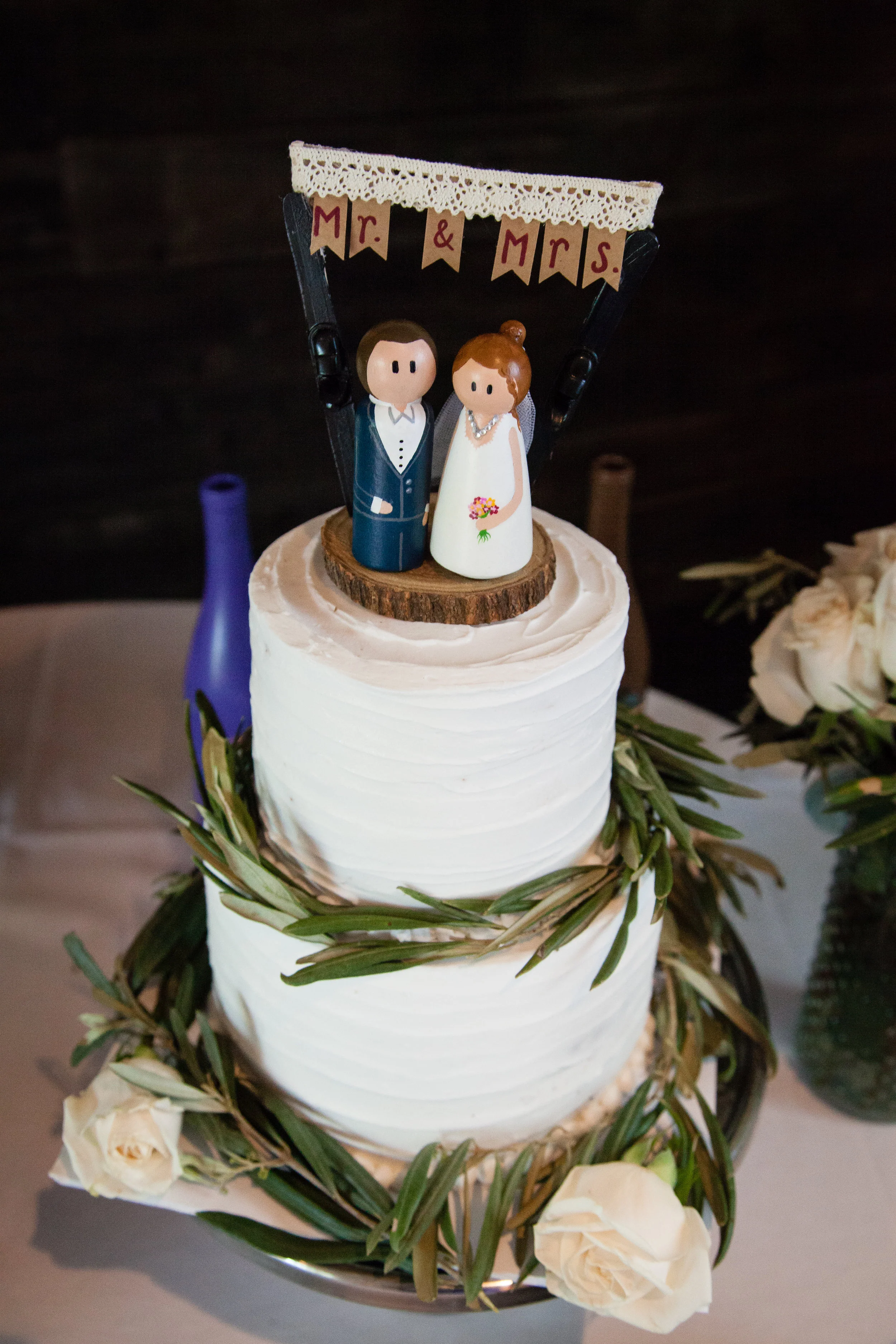 The cake! 