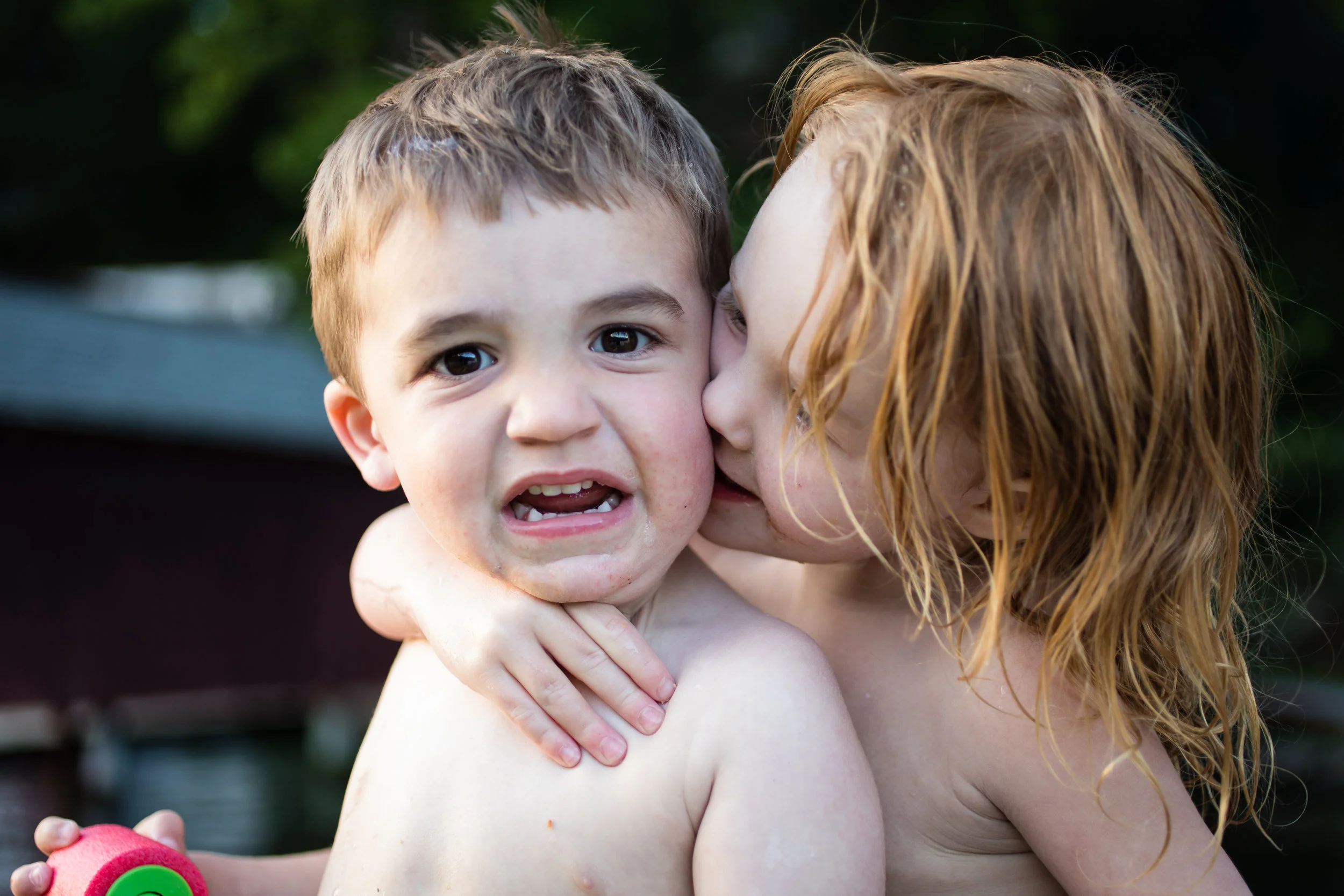 Cousins! They love each other, I promise... 