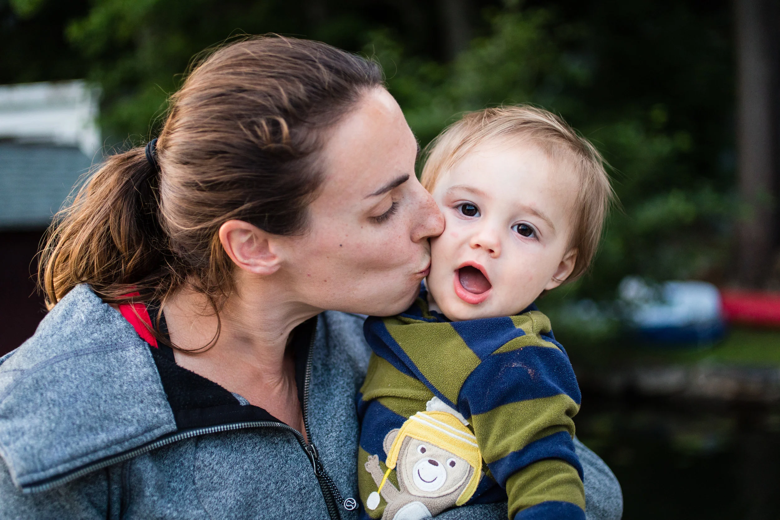 Kisses from Mommy!