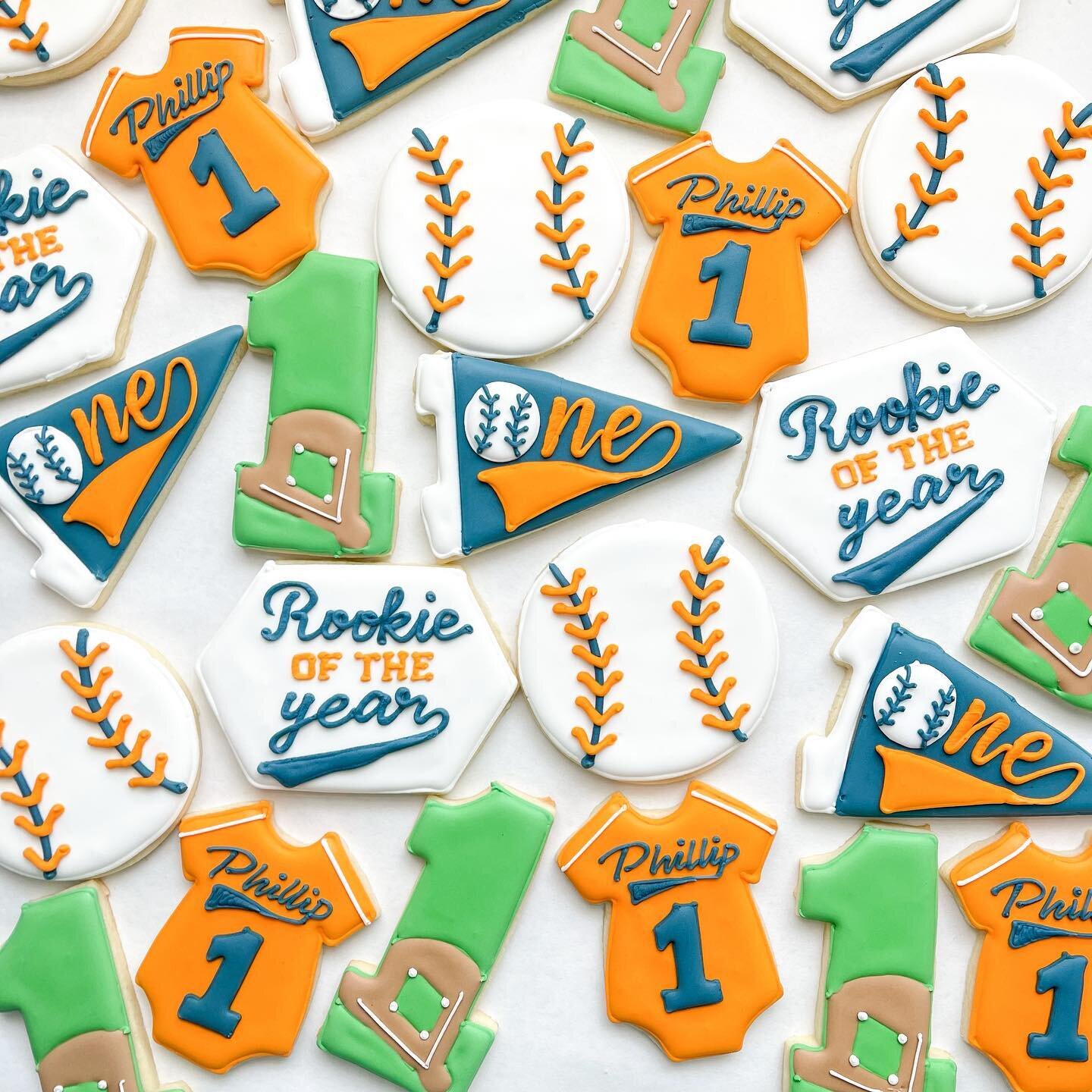 Hey batter batter ⚾️ #baseballcookies #houstoncookies #firstbirthdaycookies