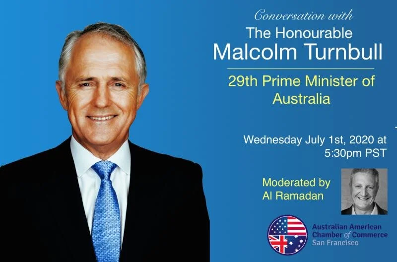 Conversation with the Honourable Malcolm Turnbull, 29th Prime Minister of Australia - Moderated by Al Ramadan