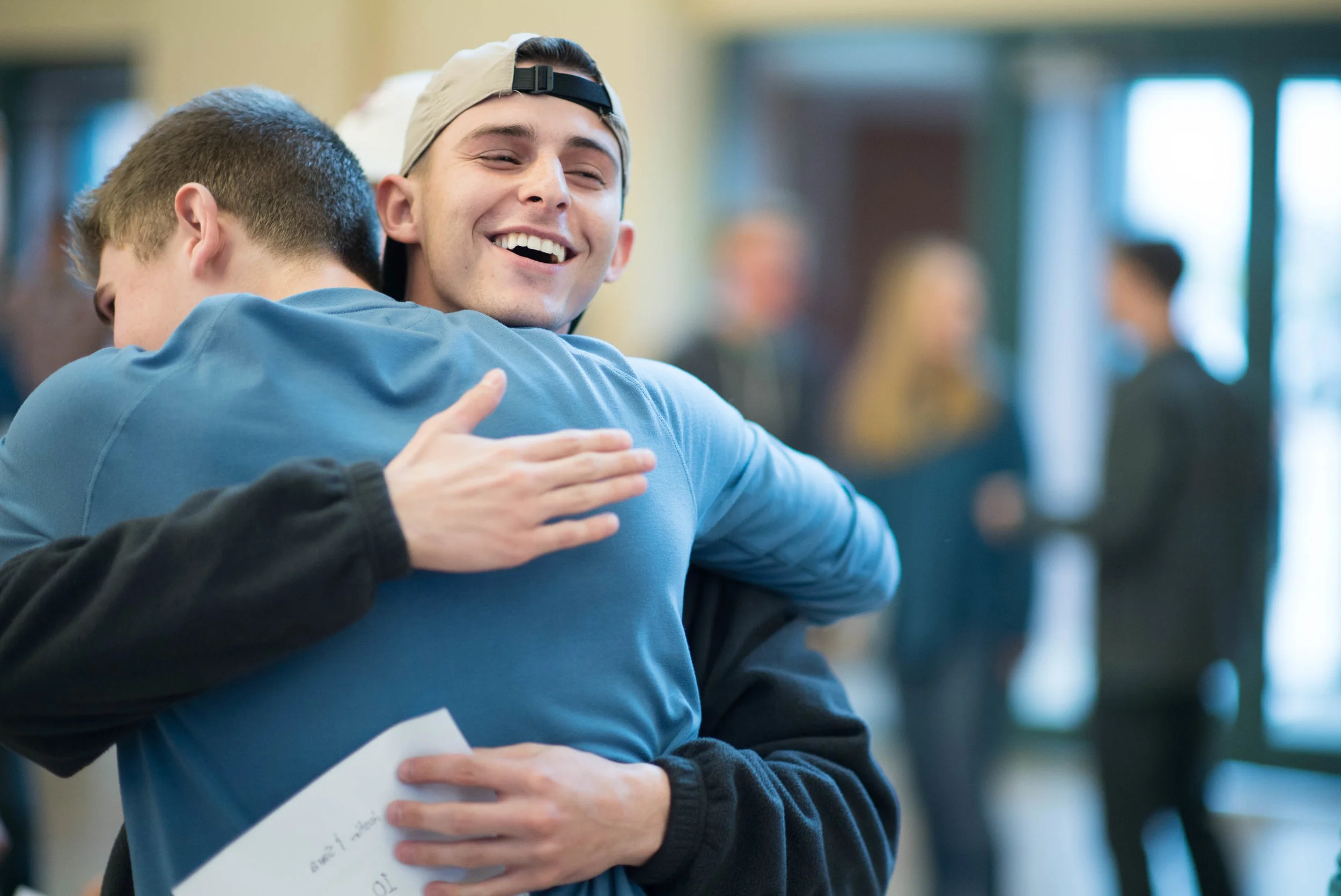Joshua and Austin, Co-Chair and Prayer Team partners for Impact 2017, meet for the first time filled with memories from their past Impact experiences while excited for what lies ahead.