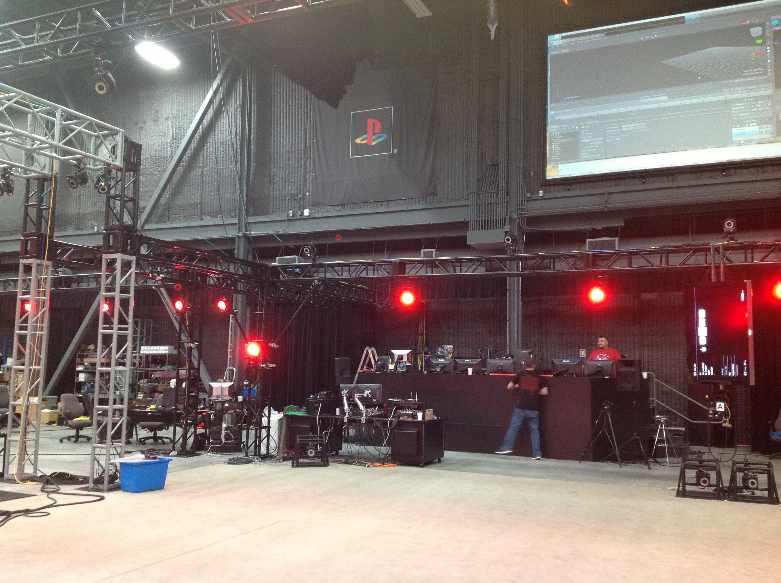 Sony Computer Entertainment of America Mocap stage in San Diego