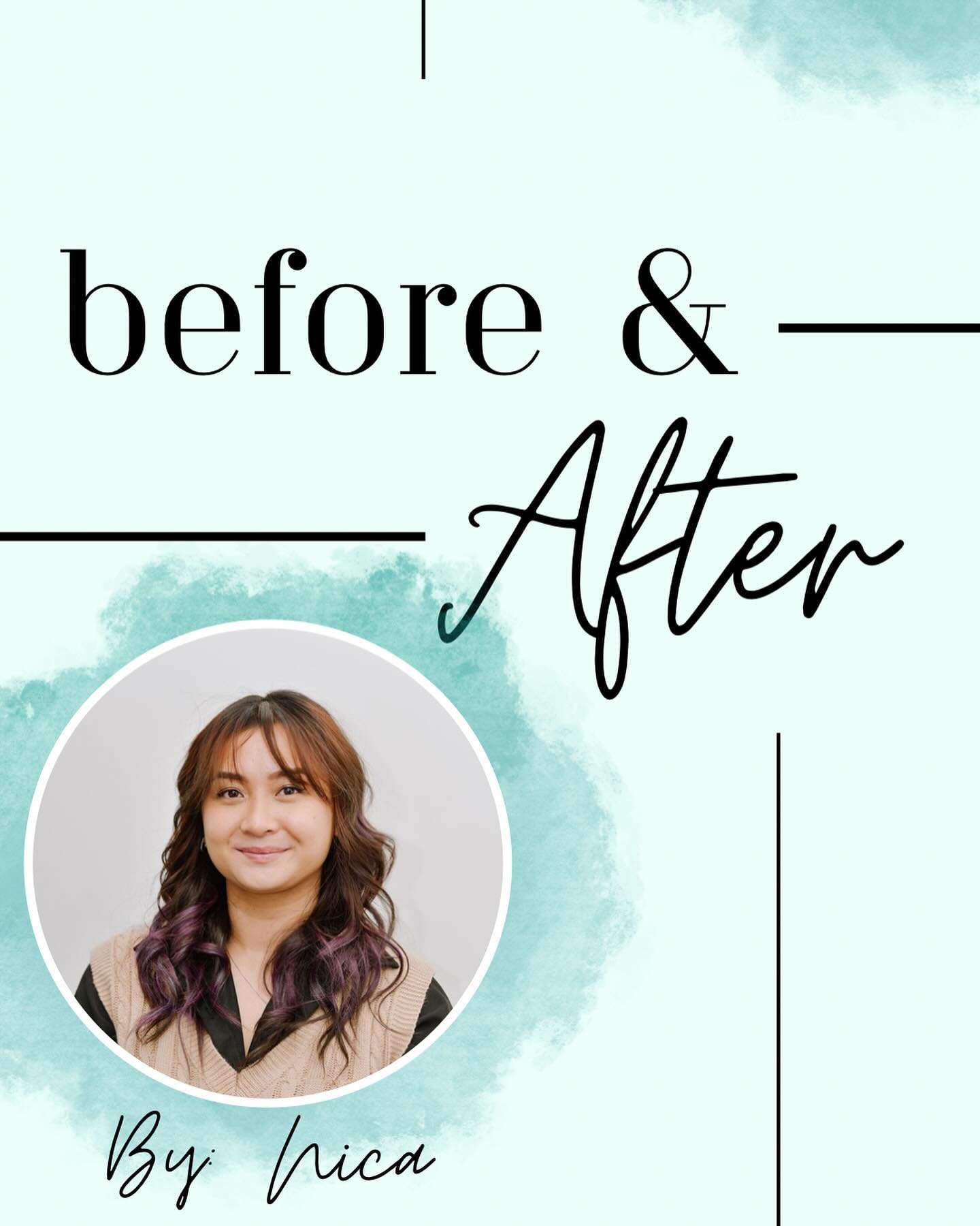 Unlock the secret to stunning locks with regular cuts! Nica&rsquo;s magic isn&rsquo;t just about transformation; it&rsquo;s about maintenance too. Here&rsquo;s why regular appointments with her are a must:
1️⃣ Say goodbye to split ends
2️⃣ Keep your 