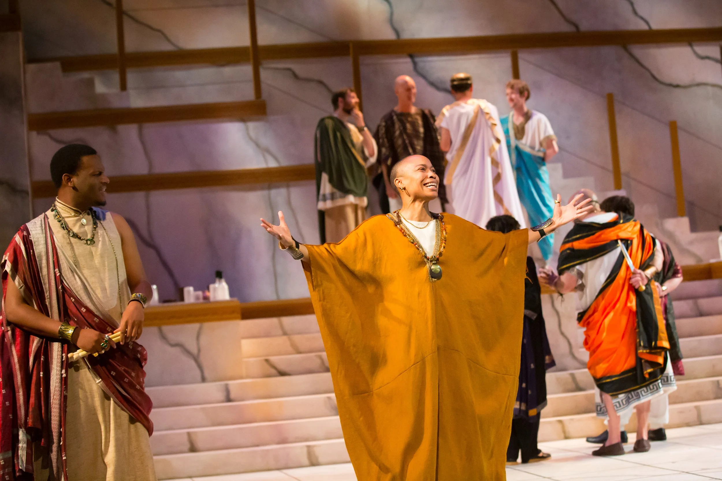 Asaru Buffalo (Trebonius) Antoinette Robinson (Antony).jpg