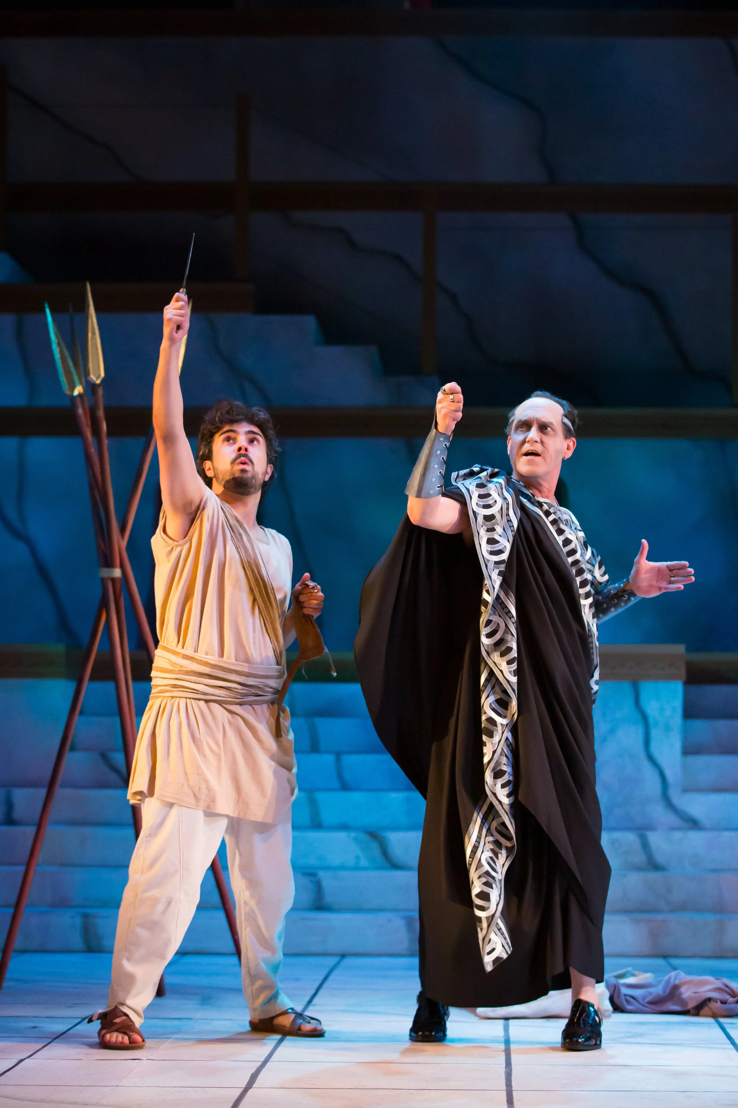 Alexander Quiñones (Virgil) Joe Hilsee (Caesar's Ghost).jpg