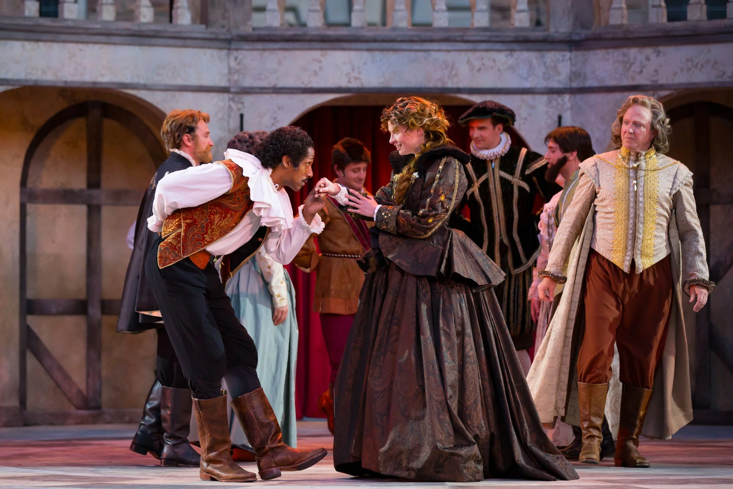 Brandon Carter Meg Rodgers Matthew Schneck and cast.jpg