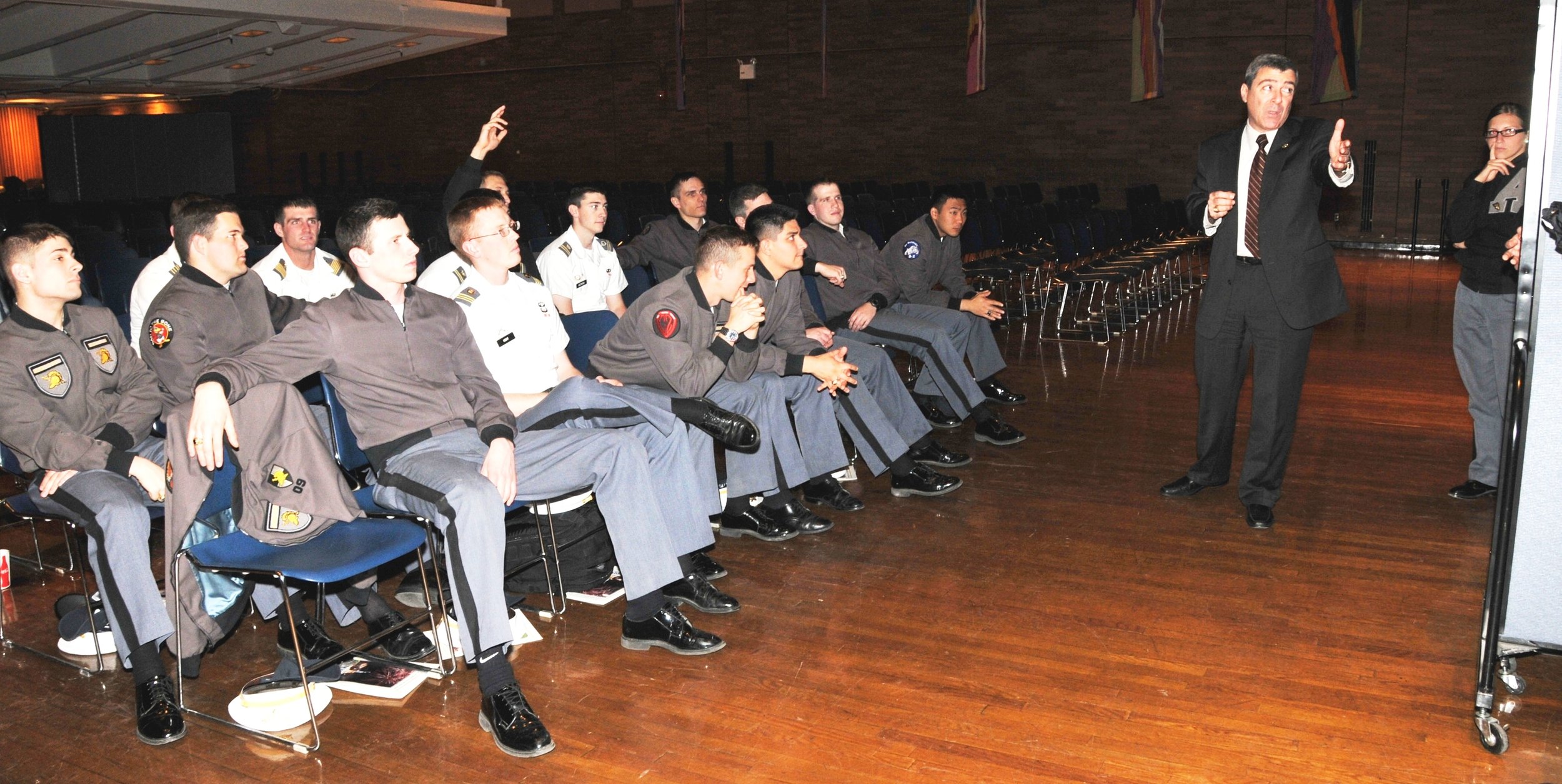 HOSTAGE NEGOTIATION TRAINING FOR CADETS FROM THE U.S. MILITARY ACADEMY AT WEST POINT