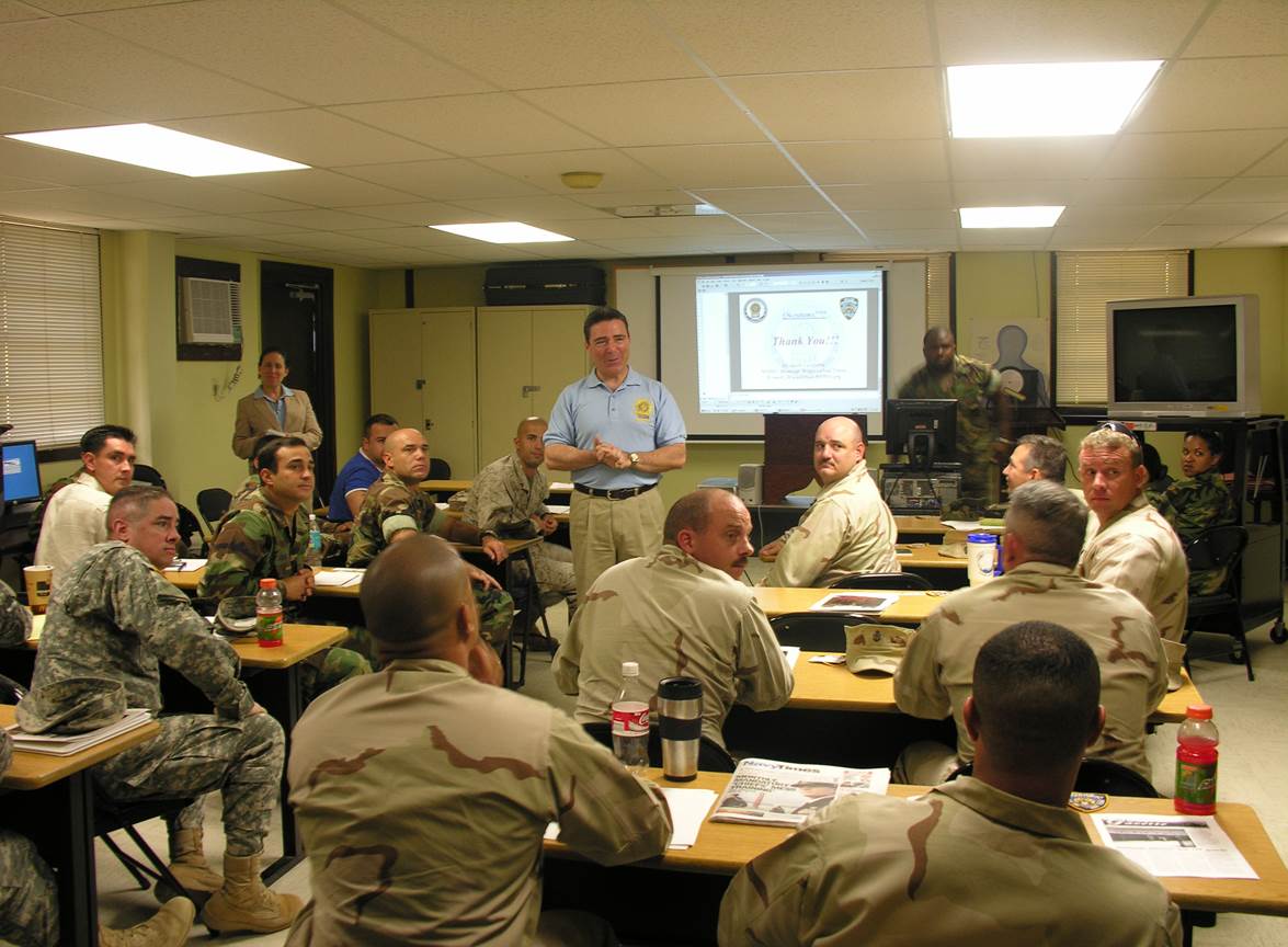 TRAINING PROGRAM FOR THE U.S. MILITARY JOINT TASK FORCE AT GUANTANAMO BAY CUBA