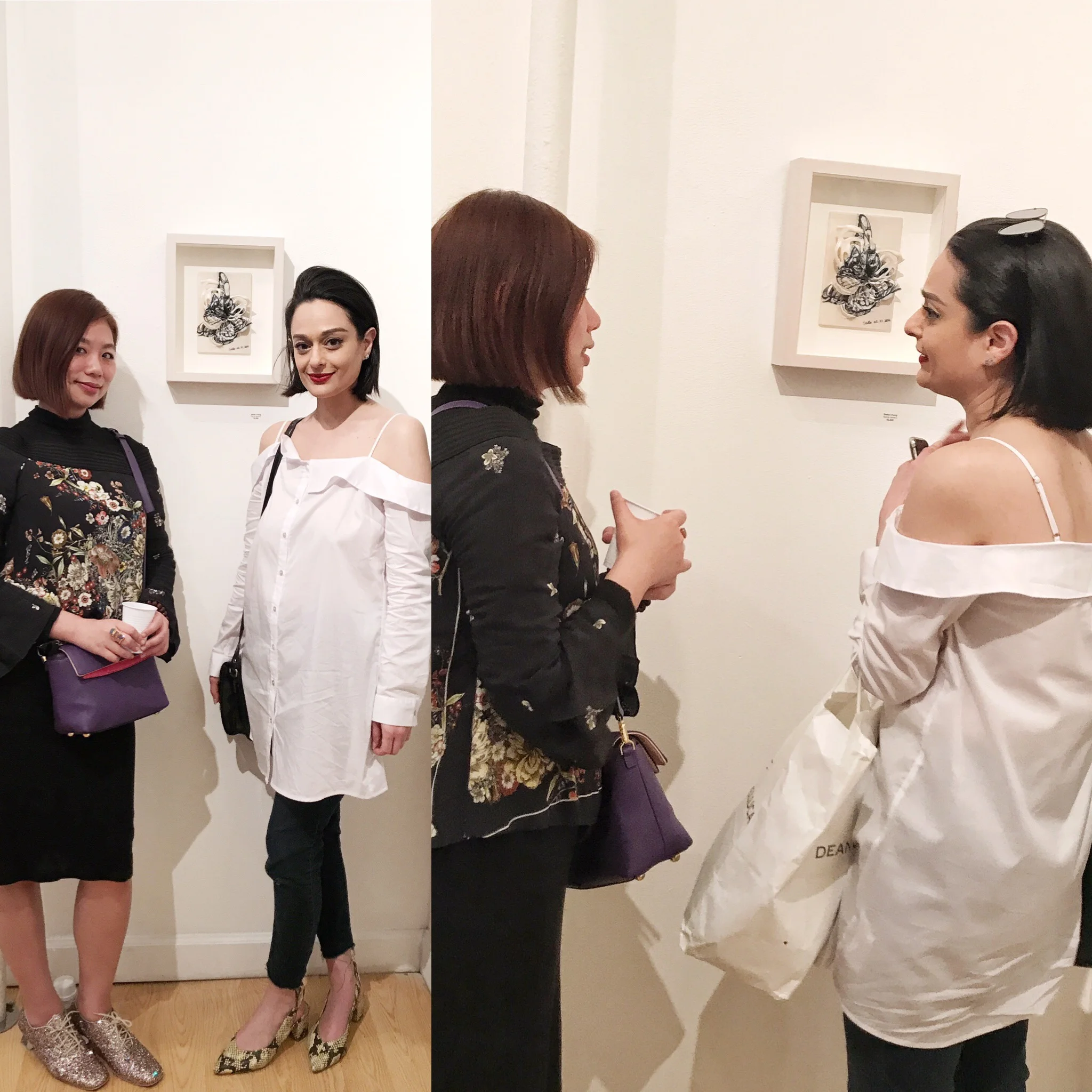 The show is as much about my artwork as Samara and my shoes :D