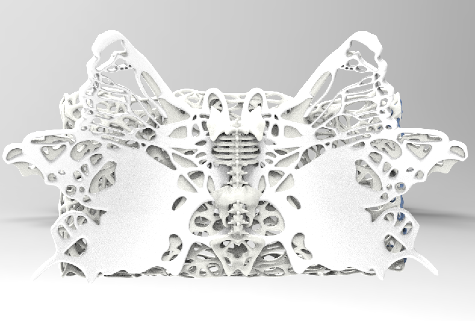 3D Rendering, Front View 