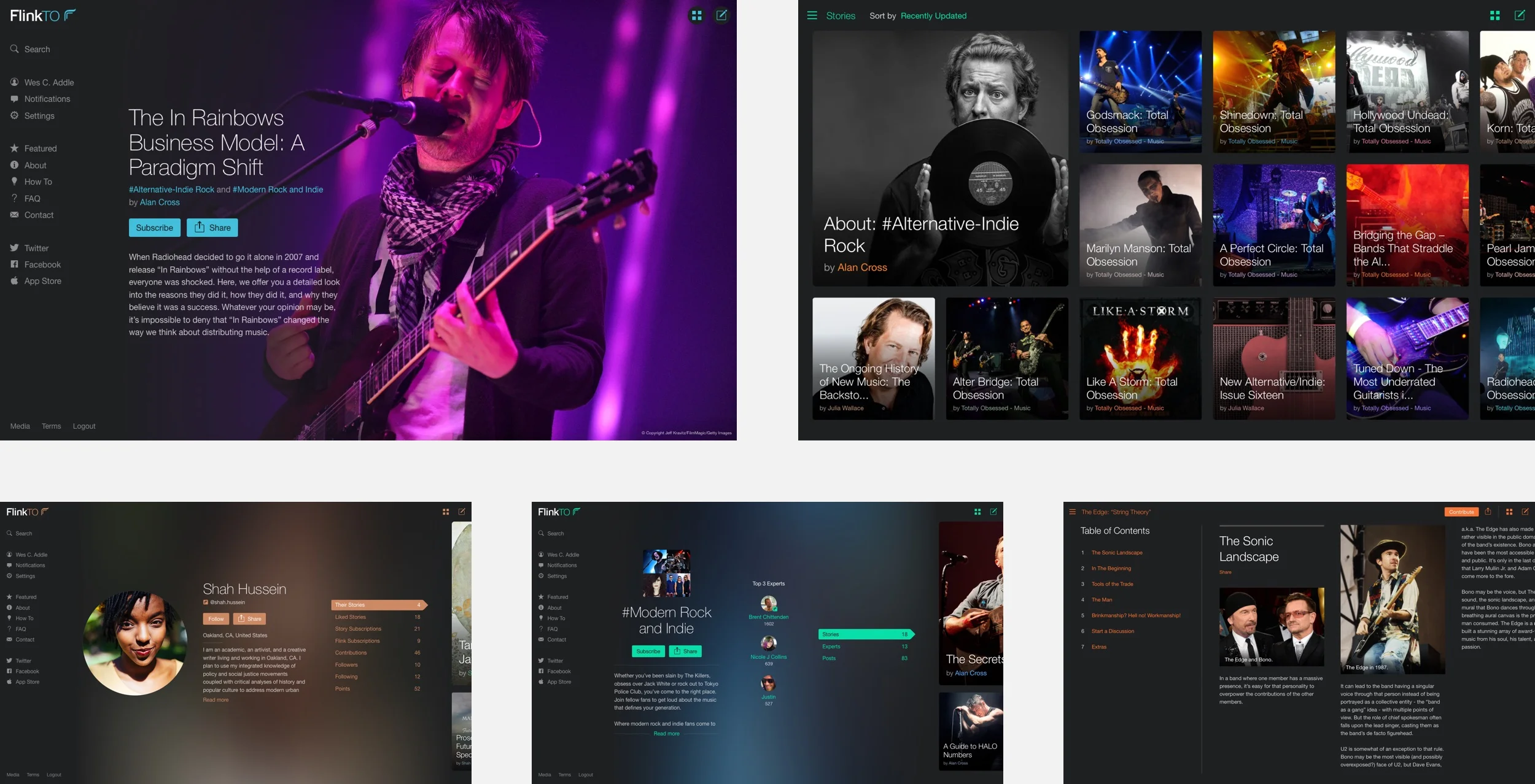 The final FlinkTO web app.