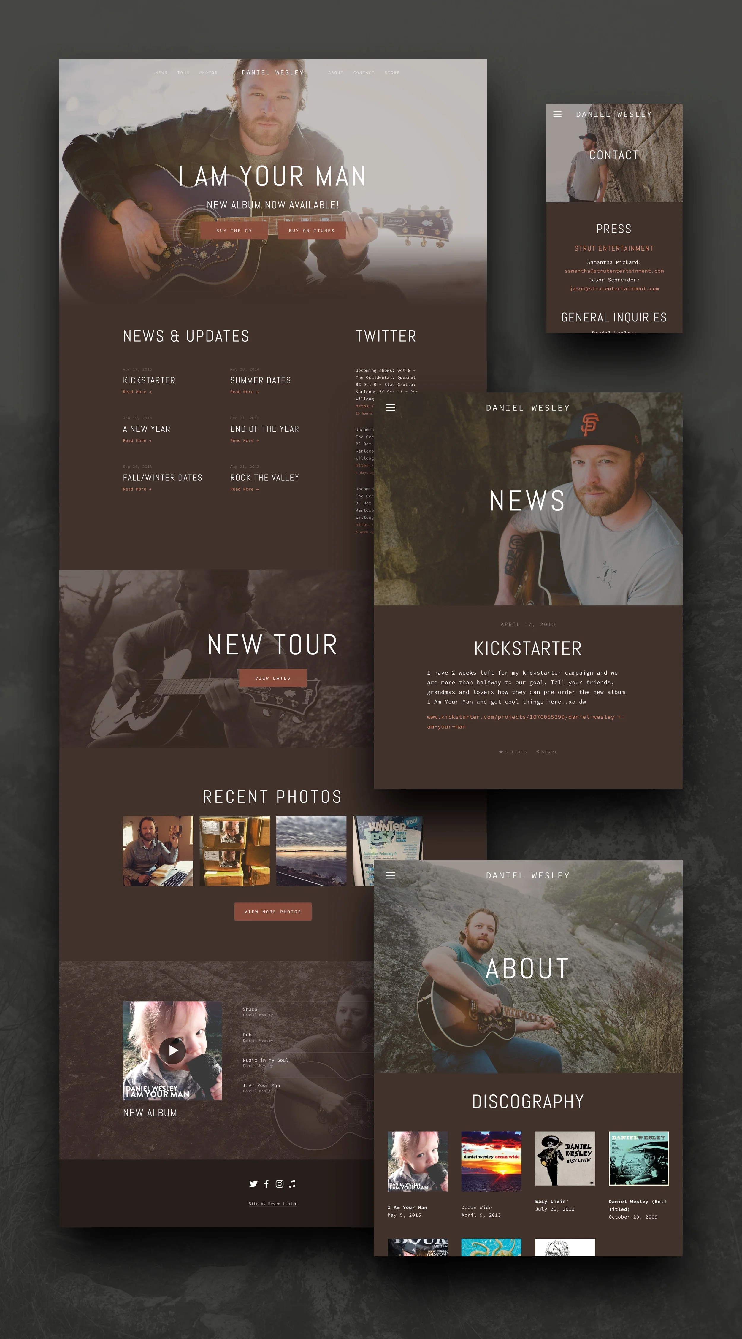 The finished product – clean and responsive.