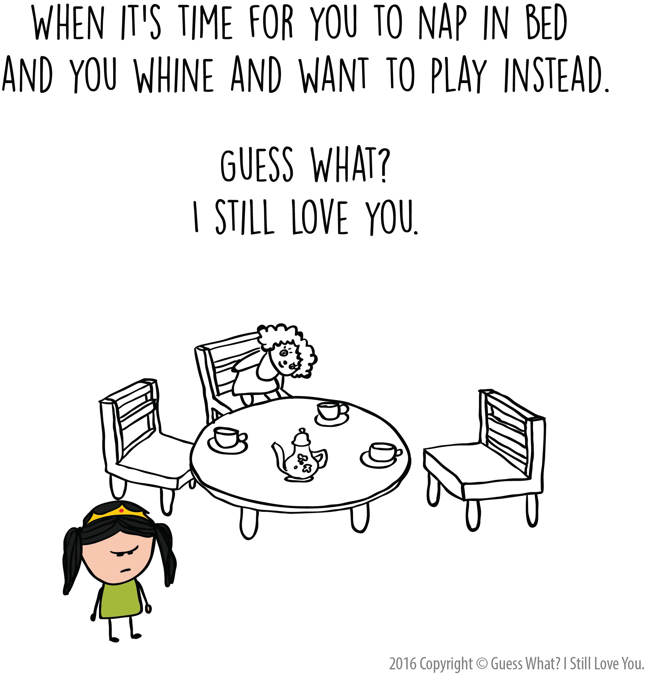 Snapshot of one of the inside pages of Guess What? I Still Love You. (2016 Copyright)