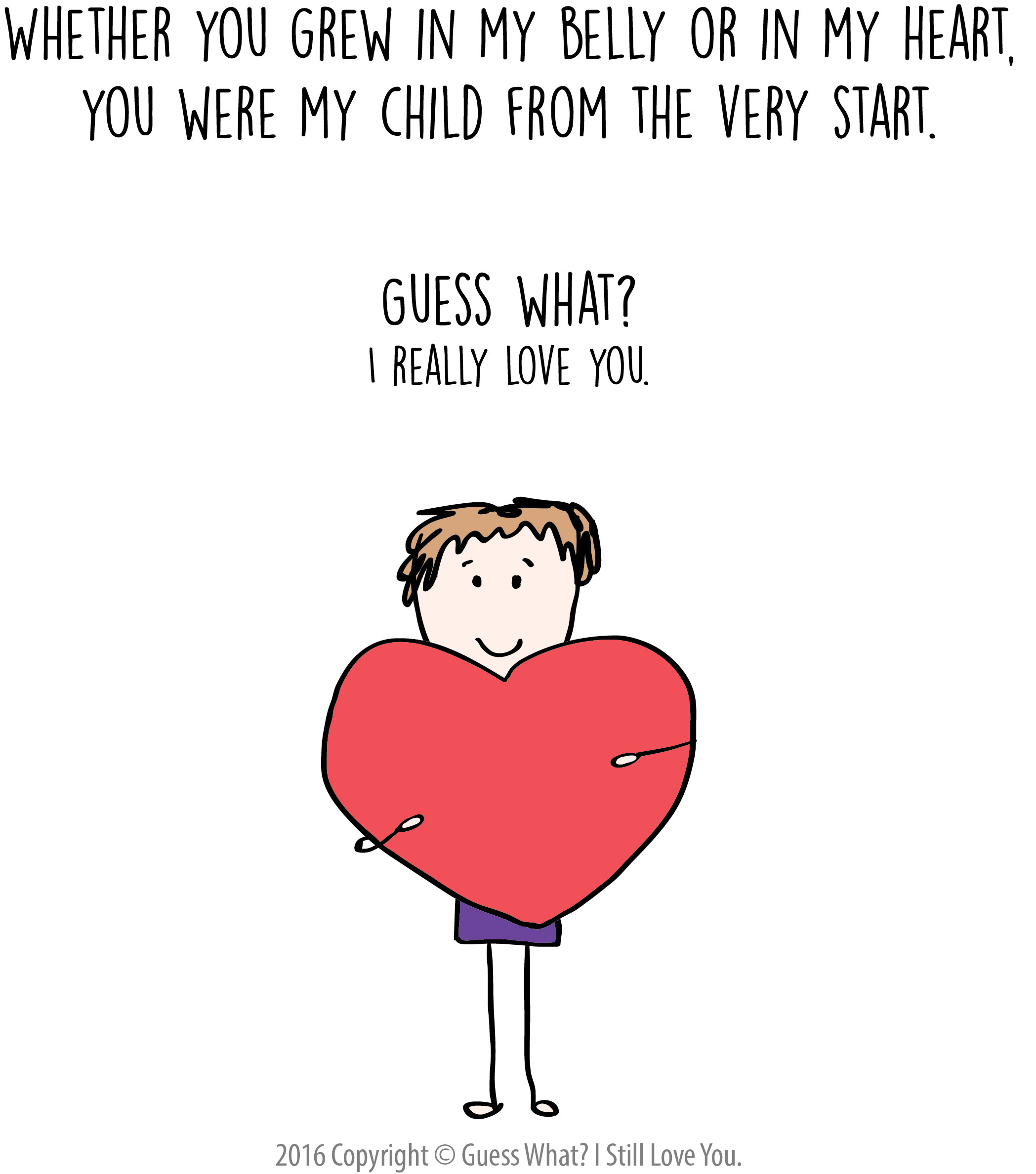 Snapshot of one of the inside pages of Guess What? I Still Love You. (2016 Copyright)