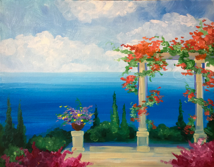 Painting & Vino: Mediterranean Spring
