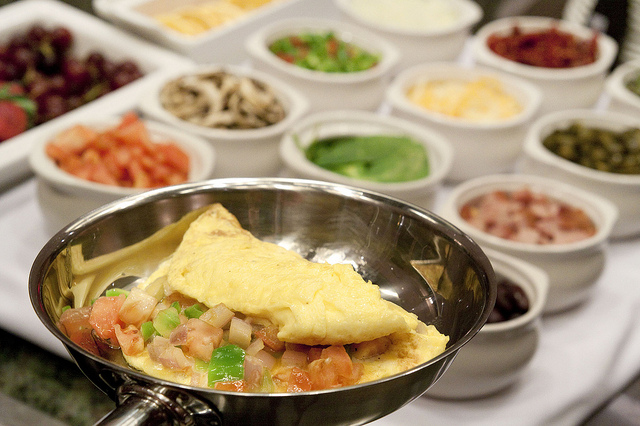 Sunday Omelet Station