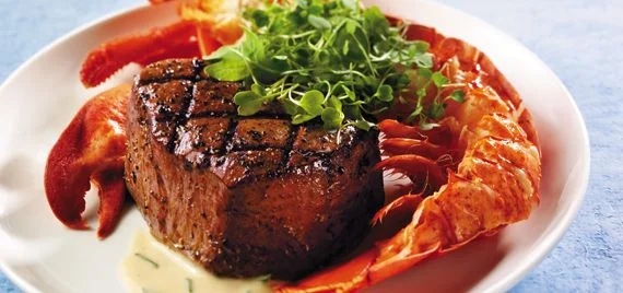 Friday Night Dinner: Surf 'N Turf