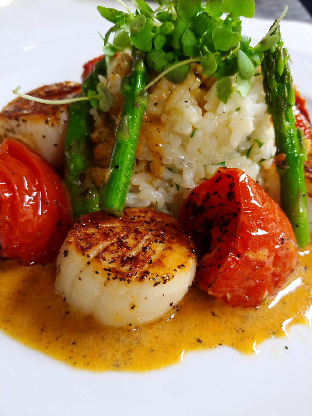 Seared Pacific Scallops