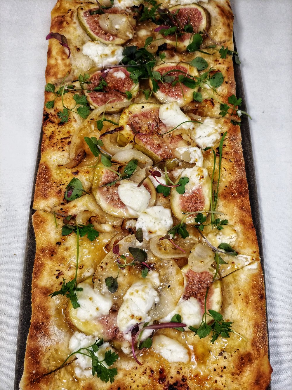 Fig & Goat Cheese Flatbread