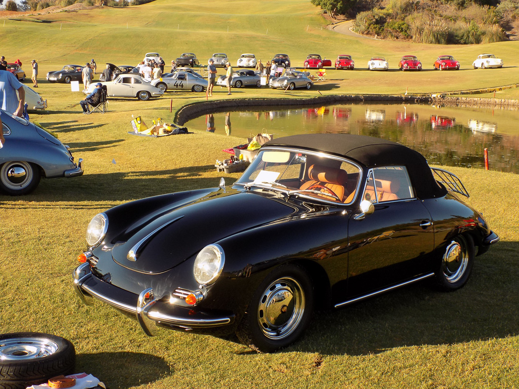 Classic Porsches 'Surf the Road' to San Clemente at Bella Collina