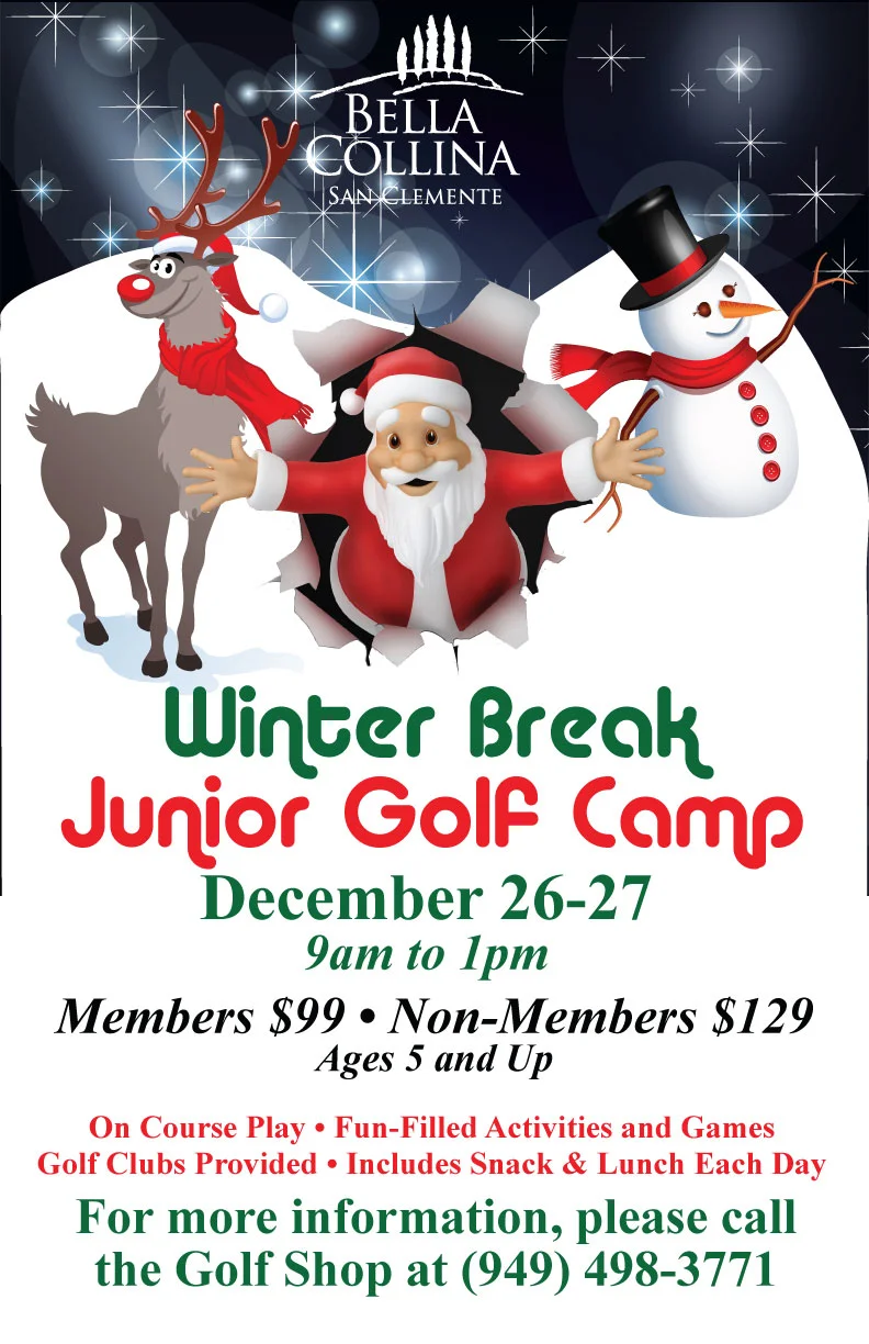 2019 Winter Break Junior Golf Camp