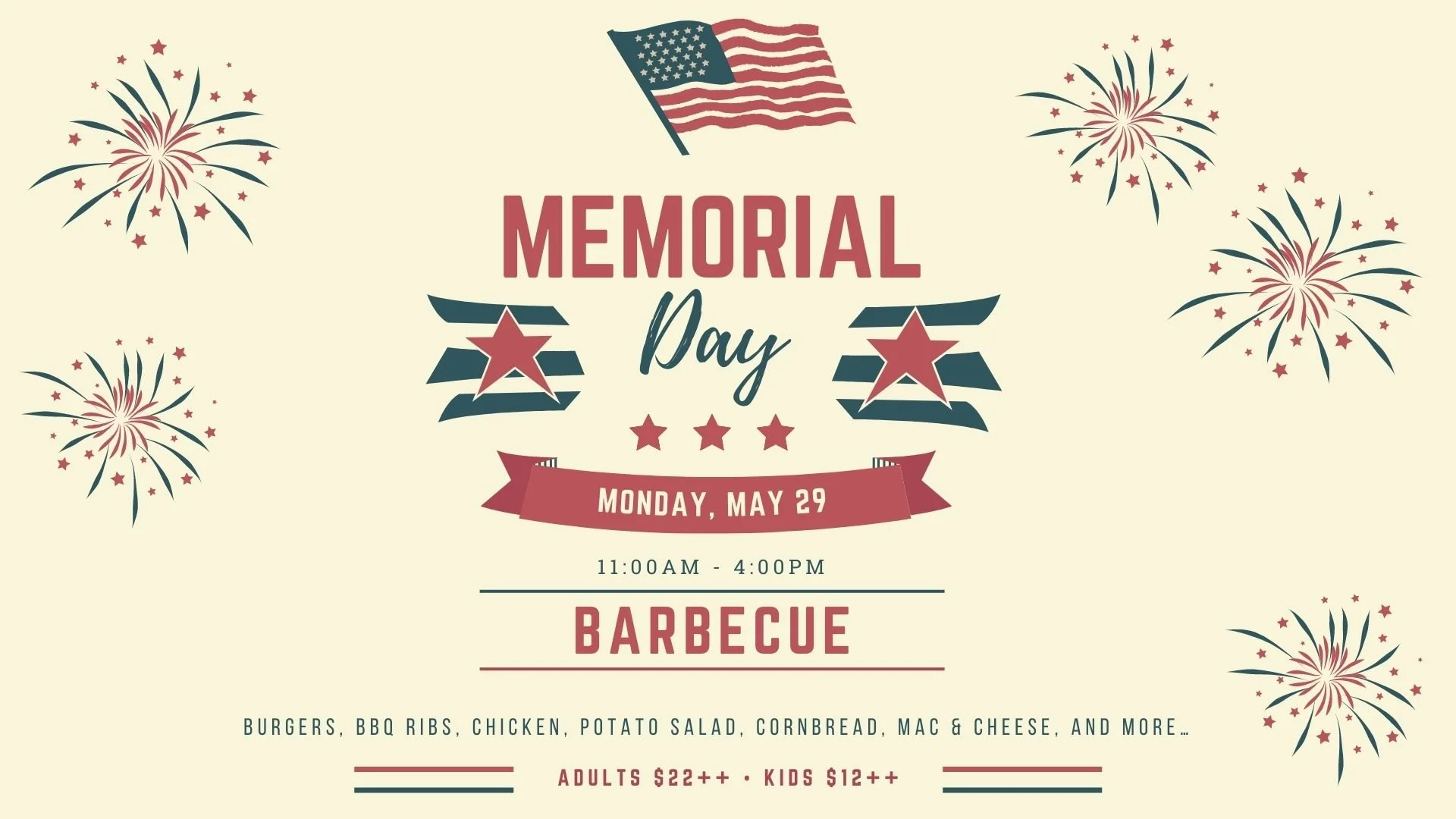 Memorial Weekend BBQ