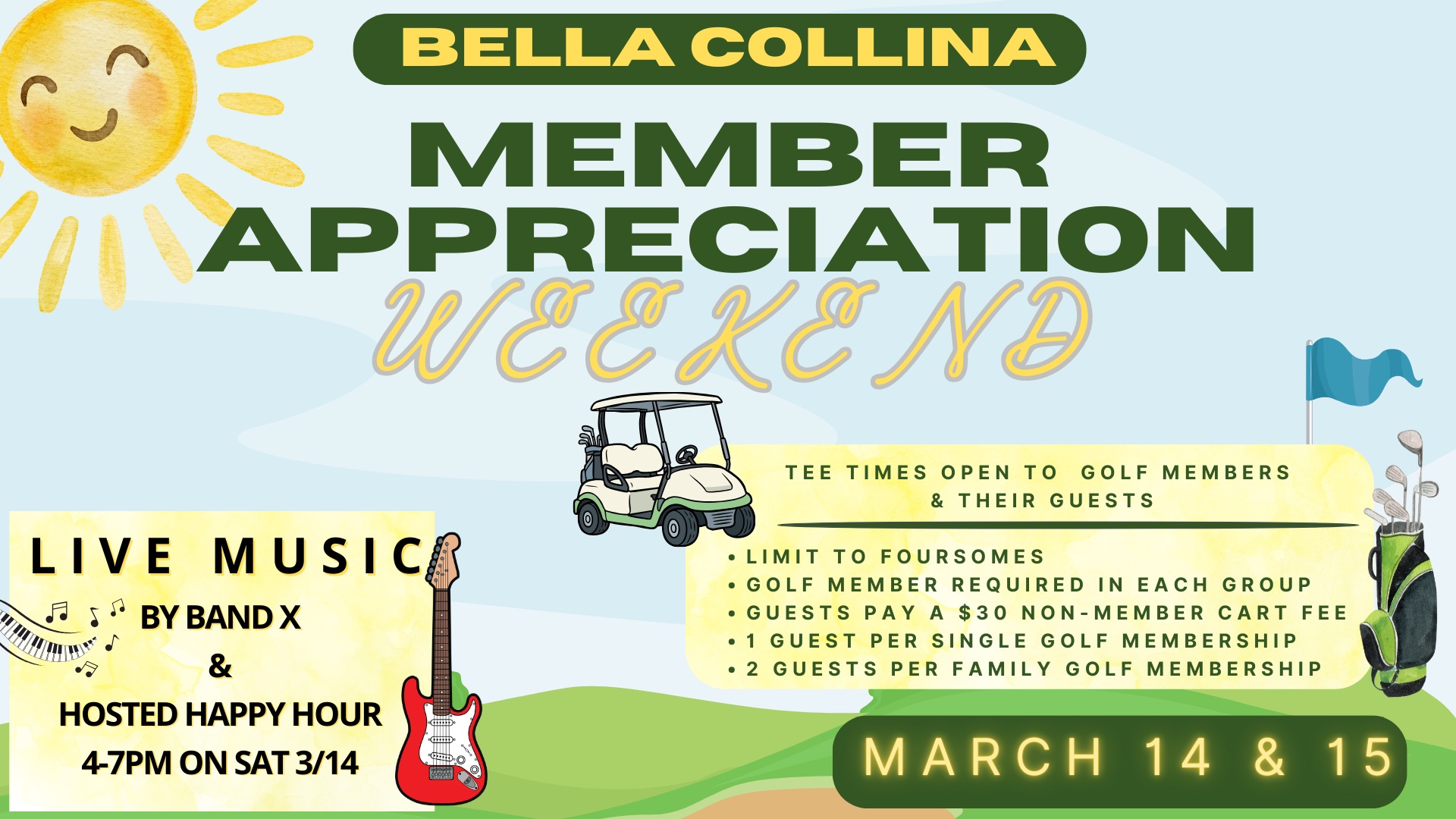 Member Appreciation Weekend