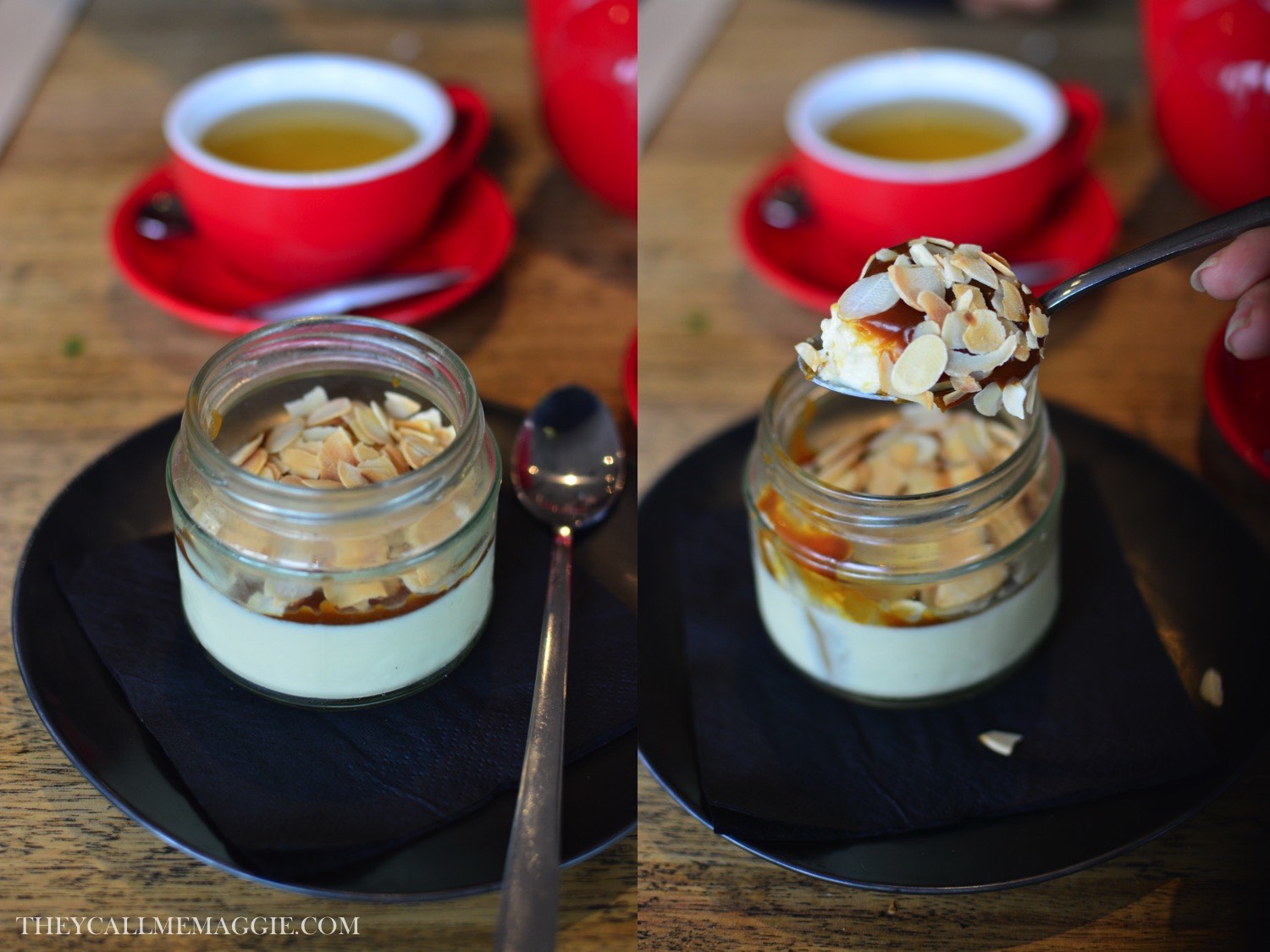  Salted caramel pannacotta 