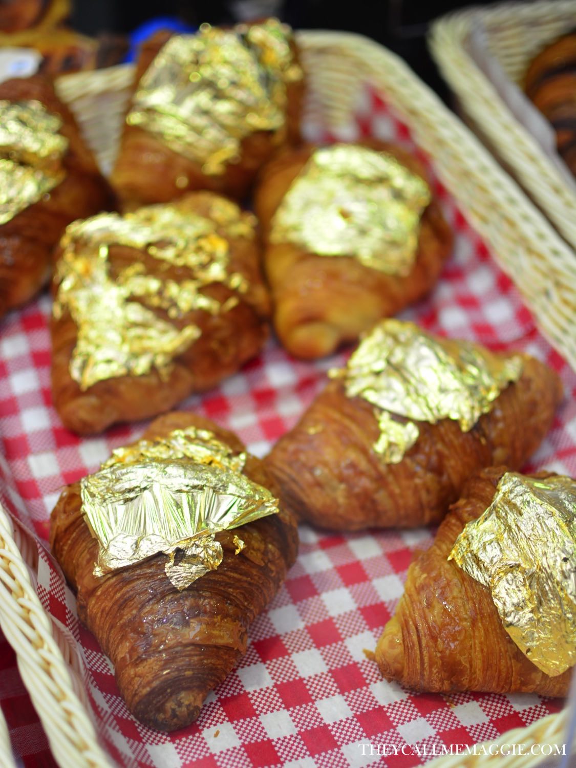  Croissants fit for a queen - these explosive sour lemon croissants, topped with a gold leaf, were created as a special Queen's Birthday edition. 