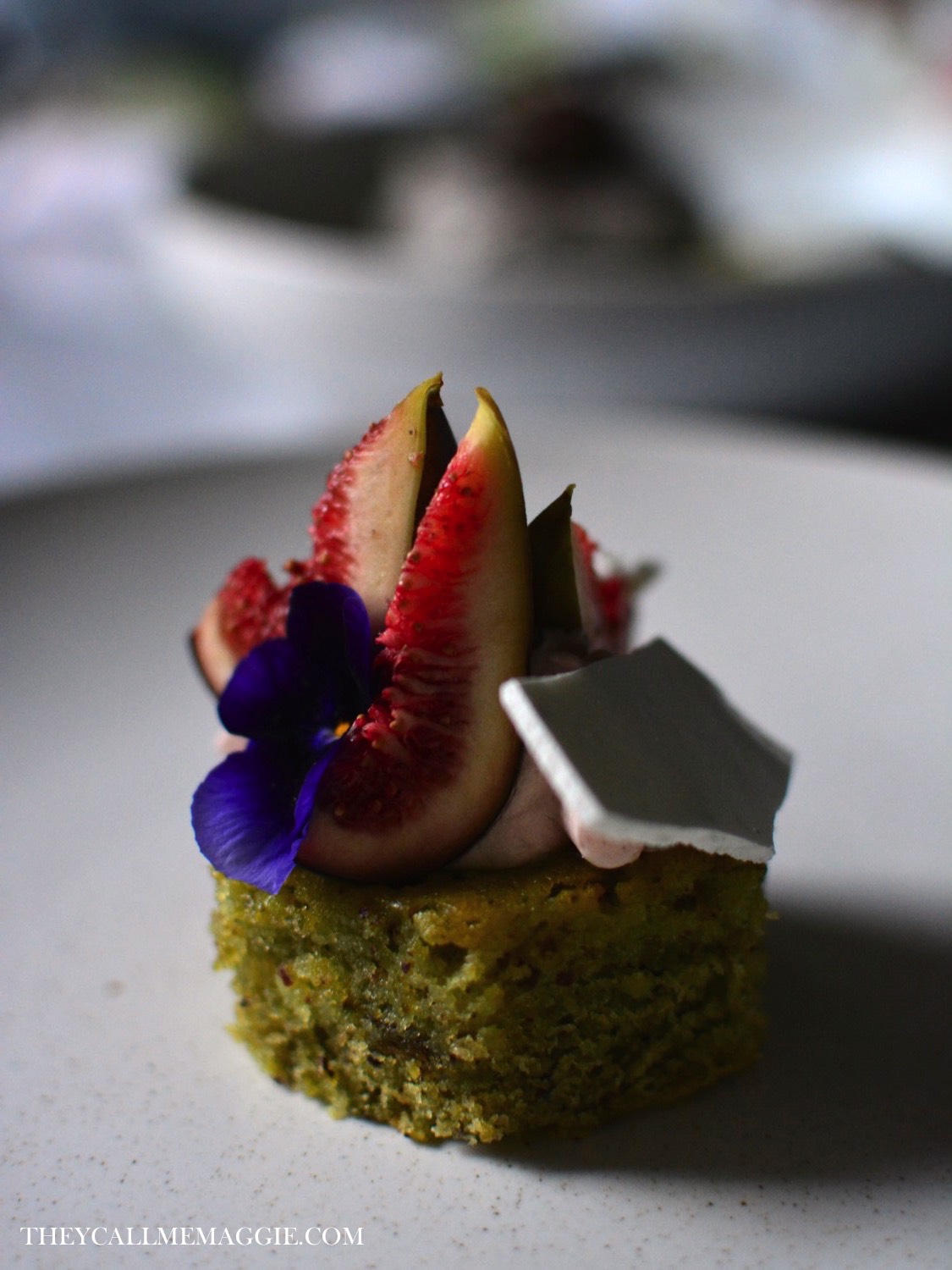 Pistachio cake.