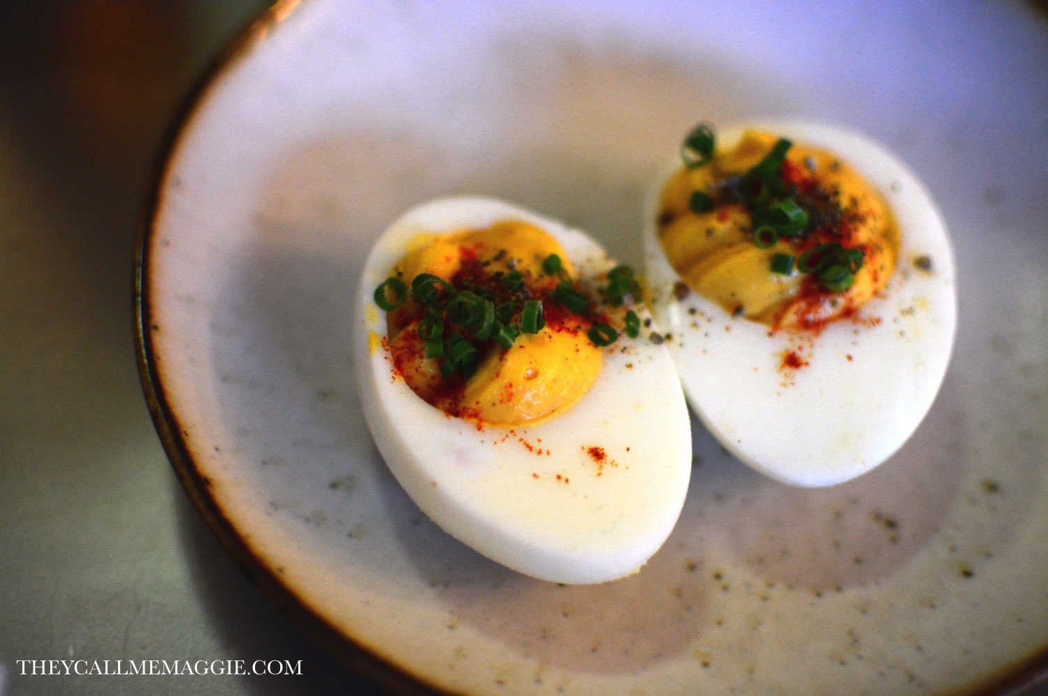 Devilled eggs