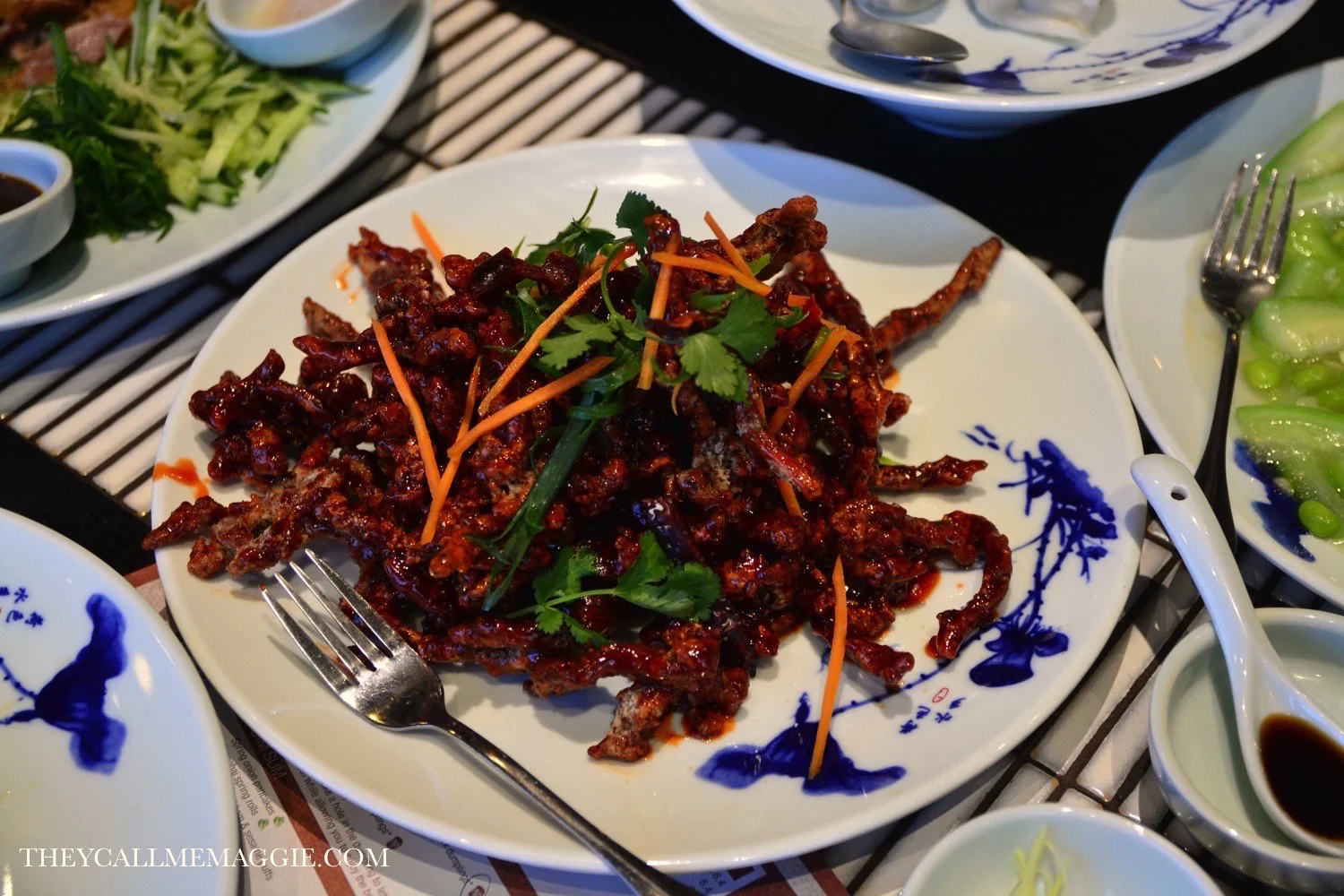 Rainbow beef - sweet & sour crispy beef