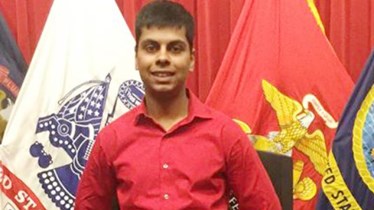 Raheel Siddiqui, 20, of Taylor, died during U.S. Marines boot camp training in South Carolina in March 2016. (Photo: Family photo)