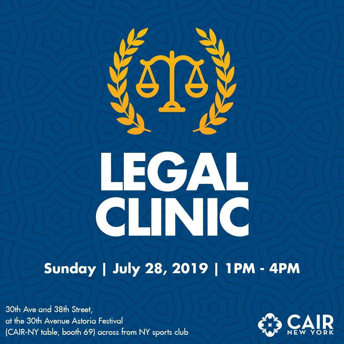CAIR-NY to Offer Free Legal Clinic at 30th Avenue Astoria Festival
