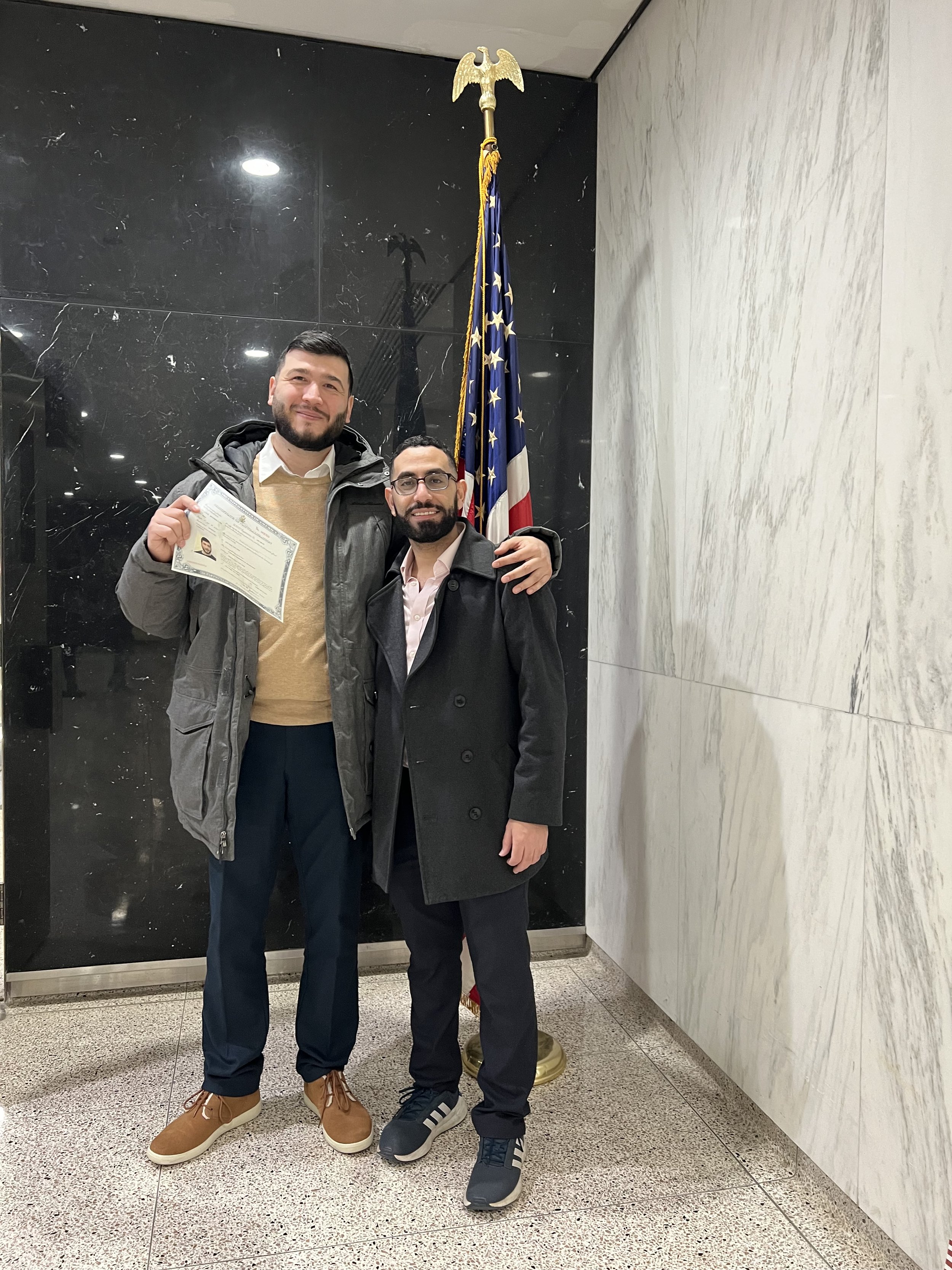 CAIR-NY Celebrates Client Naturalization After Suing USCIS for Delayed Oath 