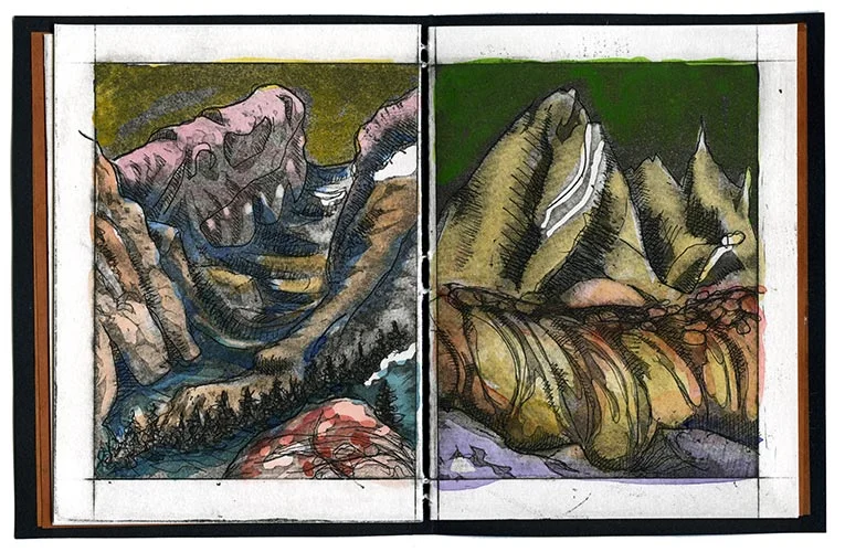 Nine Views in Wyoming's Wind River Range