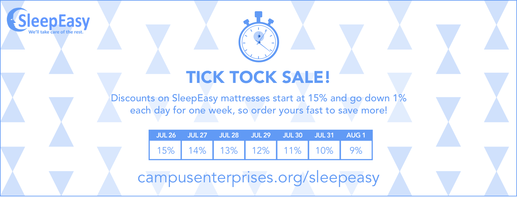 The Tick Tock Sale