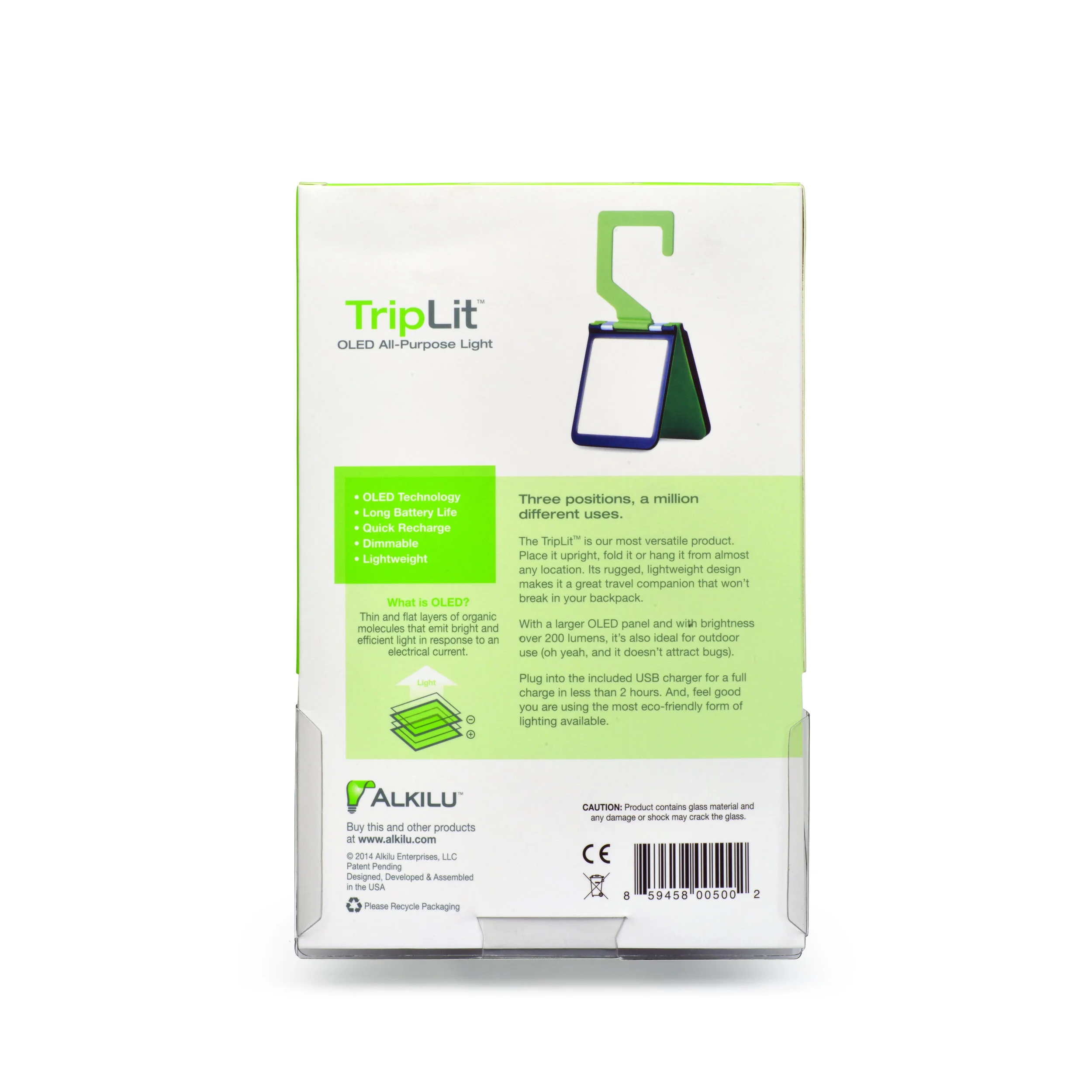 ALKILU TripLit OLED Light