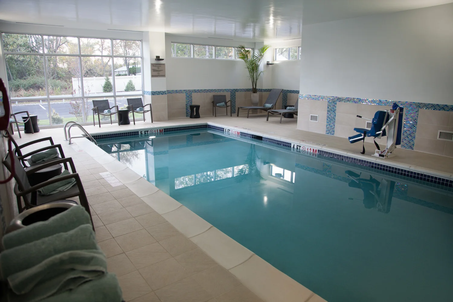 Marriott SpringHill Suites Somerset New Jersey Salt Water Pool