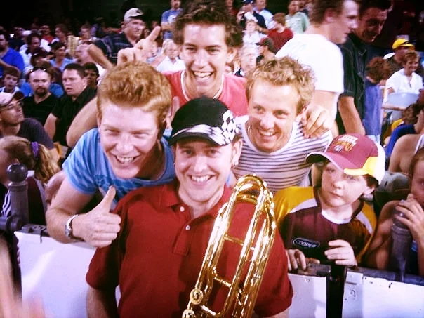 Fan-love at The Gabba, playing for Brisbane Heat at the Twenty20 Big Bash...